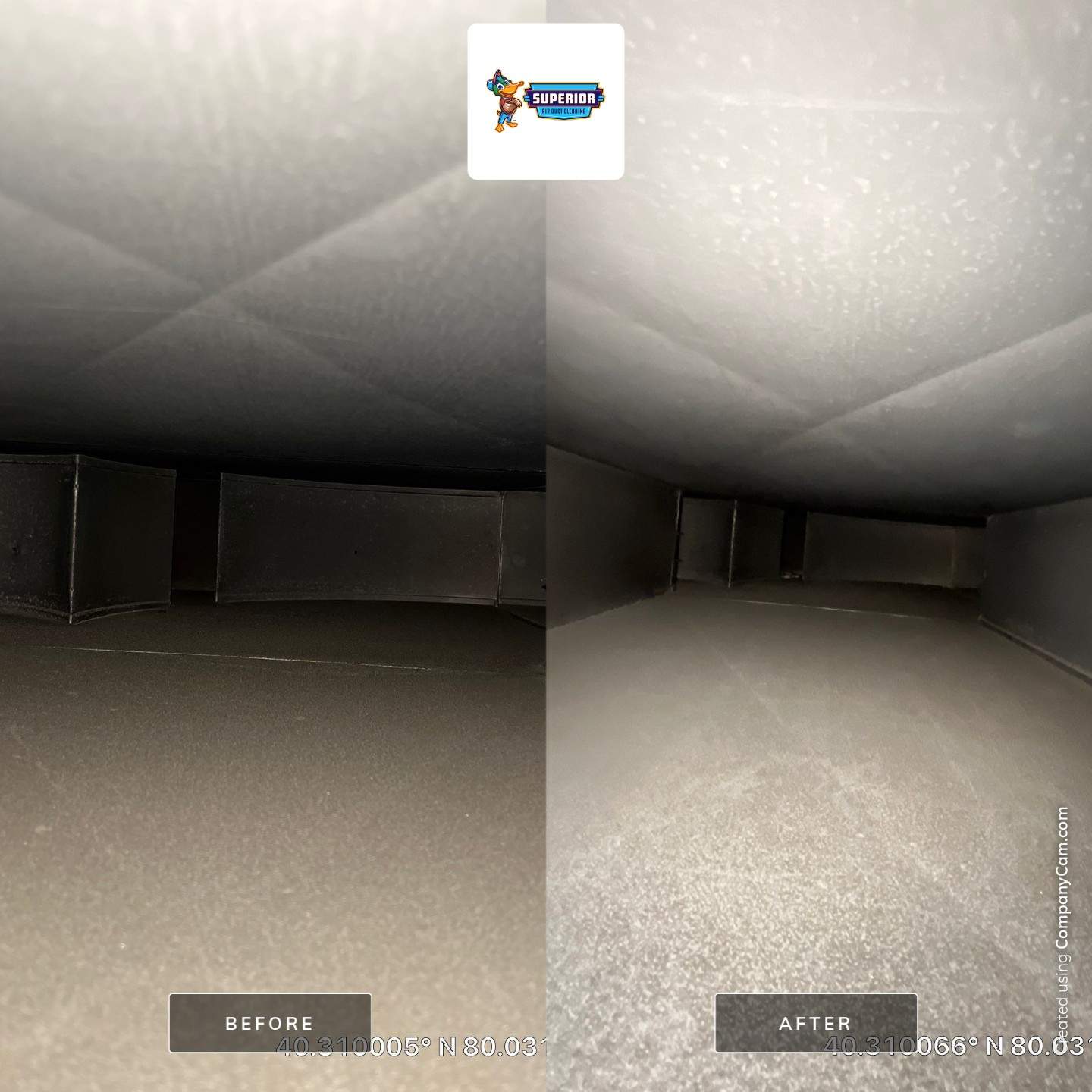Air Duct Cleaning With a Vacuum Truck in Bethel Park, PA by Superior Air Duct Cleaning