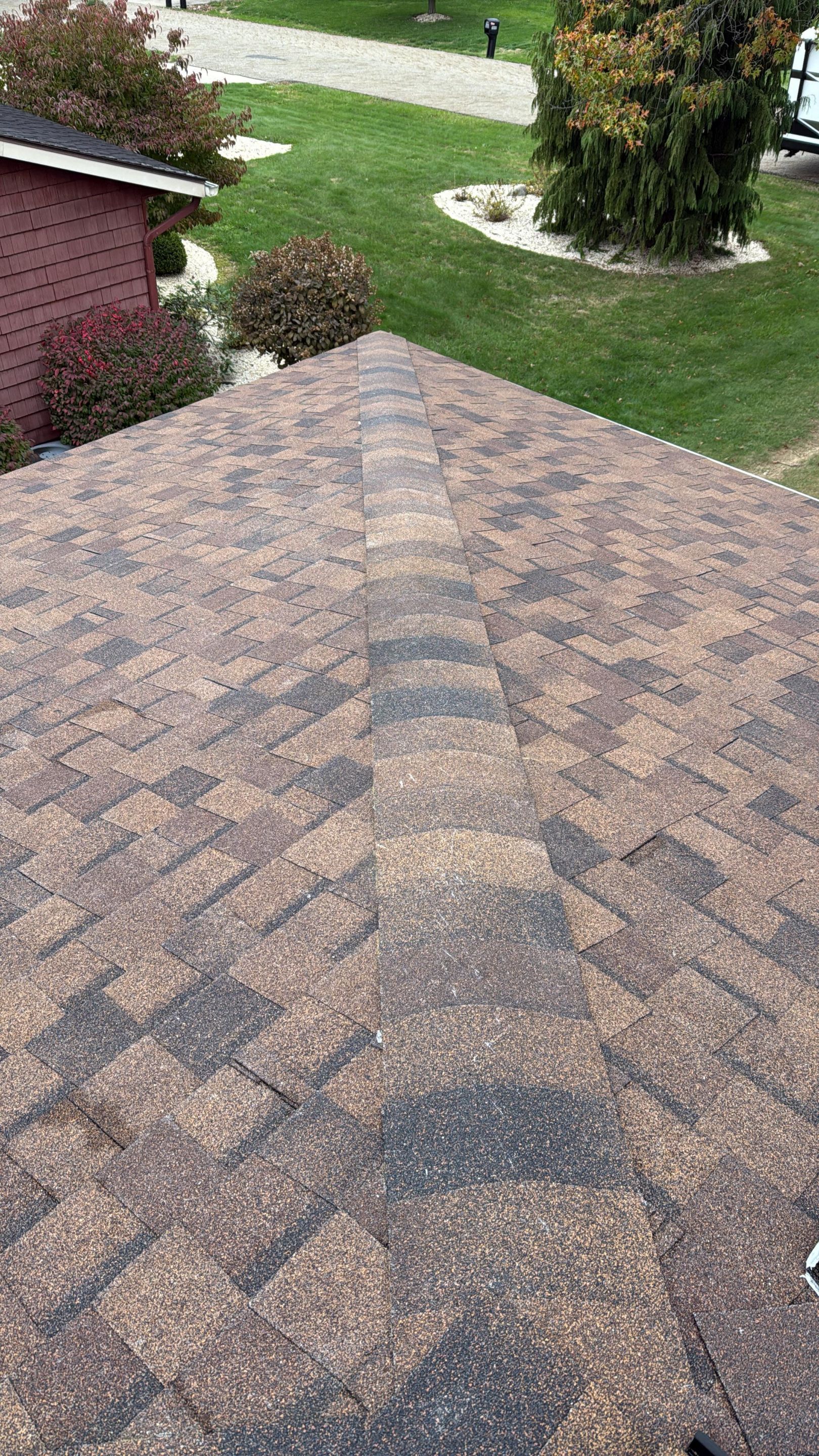 Atlas Pinnacle, Color, Burnt Hickory, Drip Edge, Color, Musket Brown by Eagle Eye Roofing