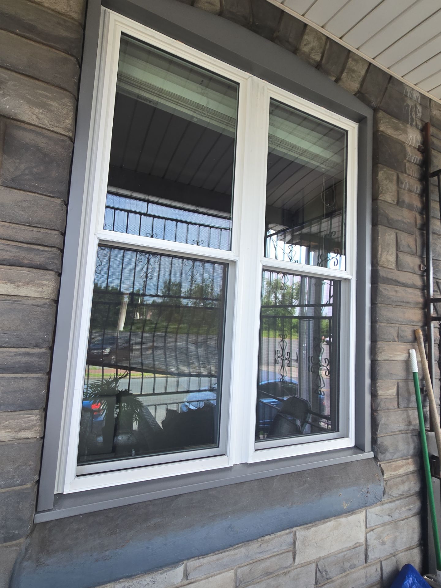 Twin Double Hung Units by Aspen Home Improvements