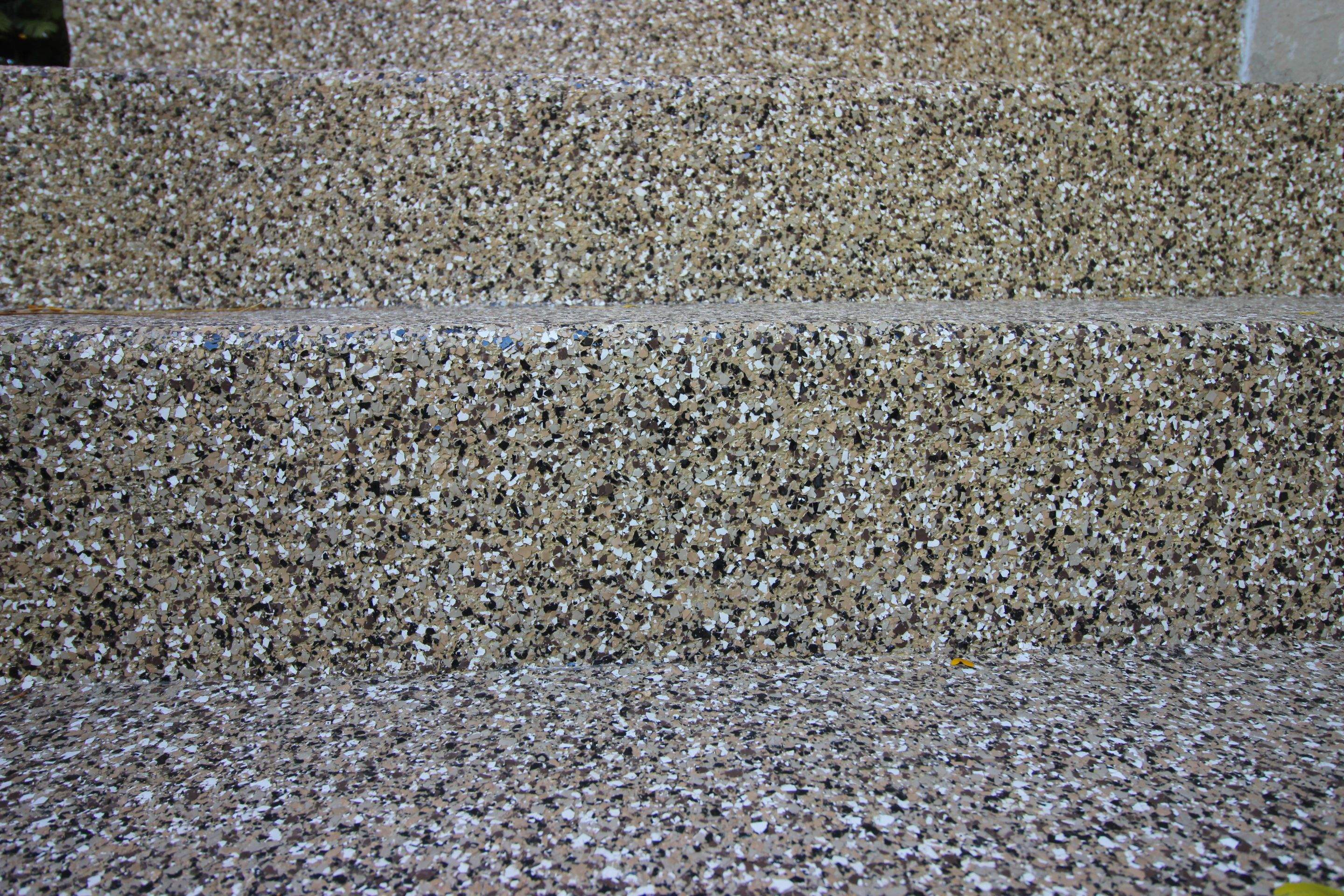 Patio Installation using Desert Sand by Your1DayFloor.com