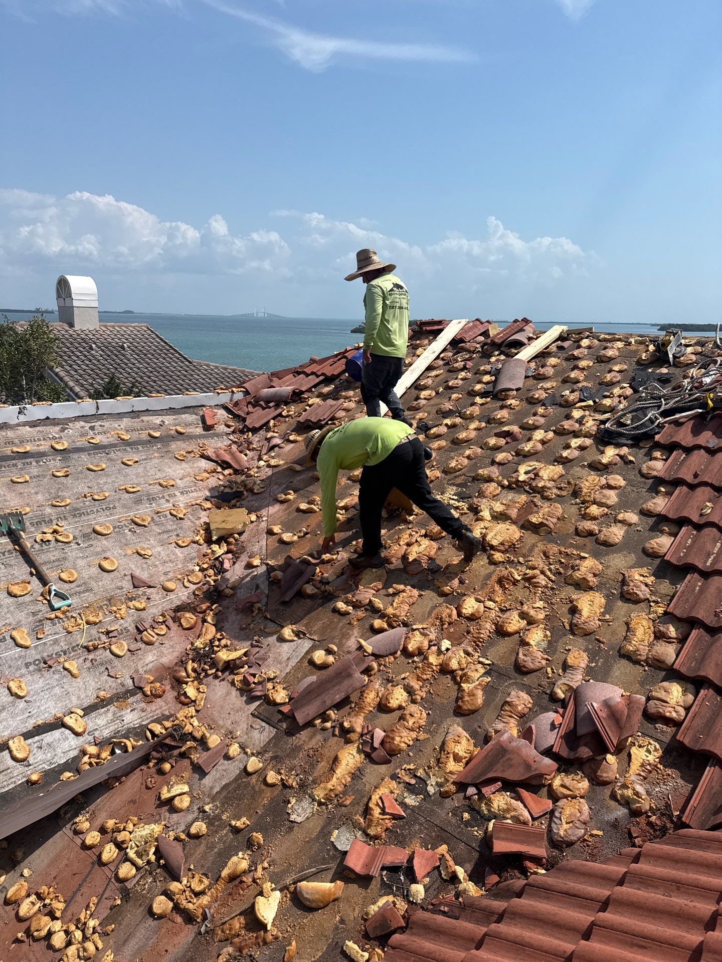 Project in St. Petersburg 33715 by Mitchell Roofing Company LLC