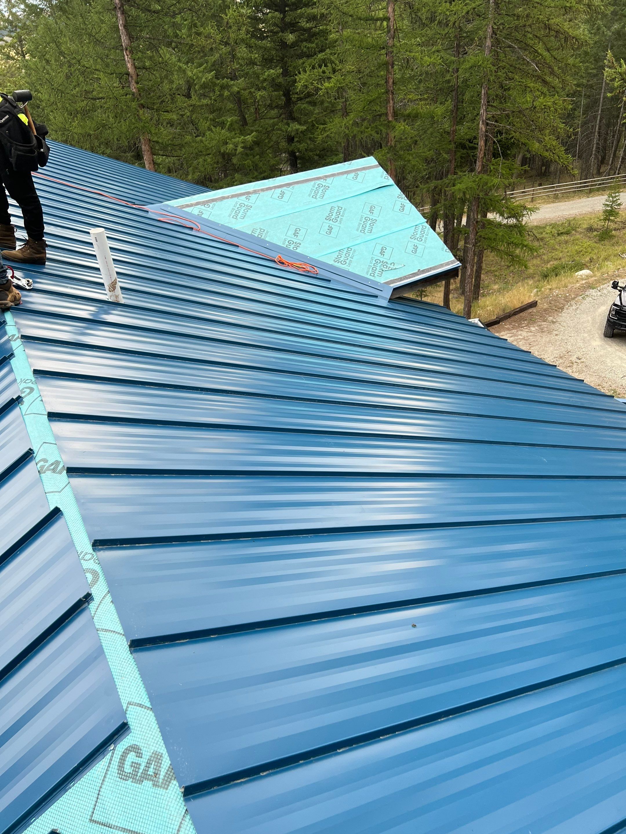 Snap Lock Standing Seam Metal  by Montana Roofing Solutions