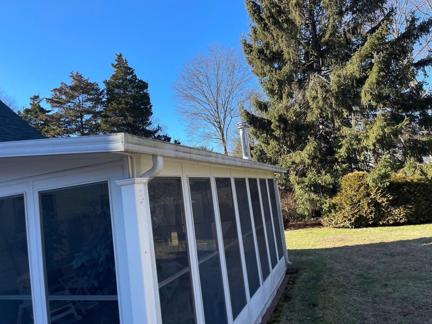 Fence Installation using Privacy Vinyl Fence by A Plus Exterior