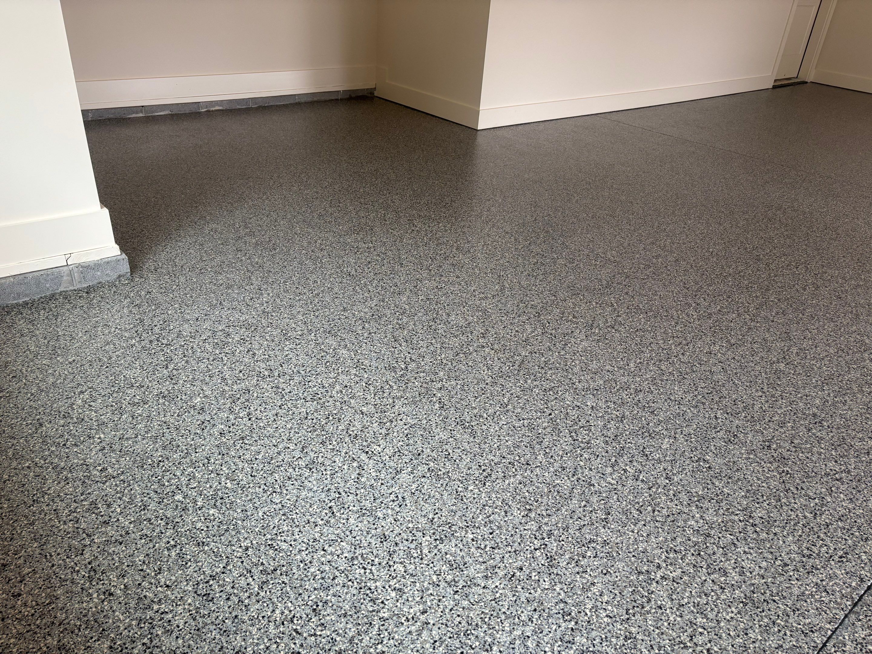 Garage using Morel by Elite Floor Solutions