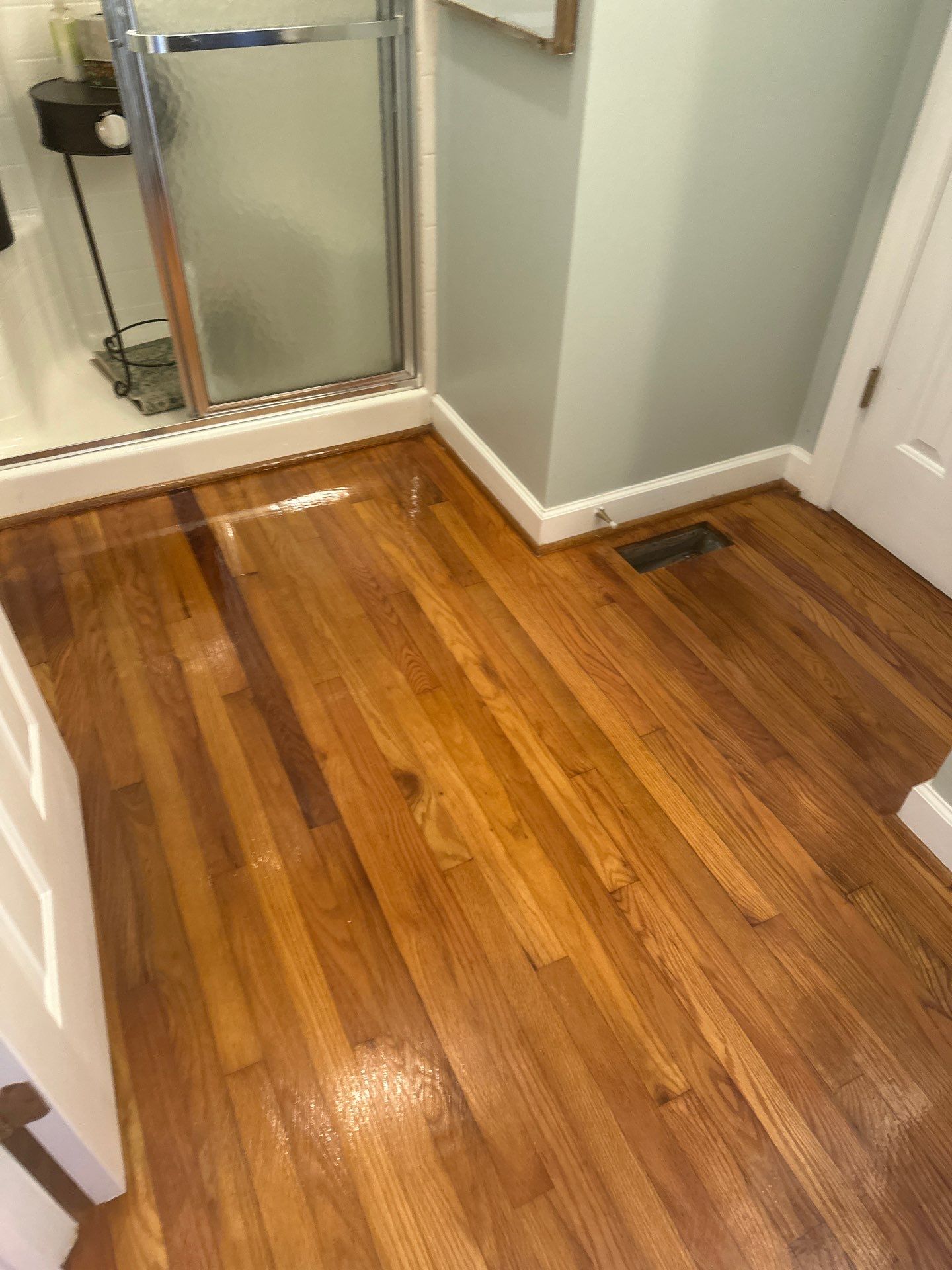 Hardwood Renewal  using Finish Em by Monster Clean