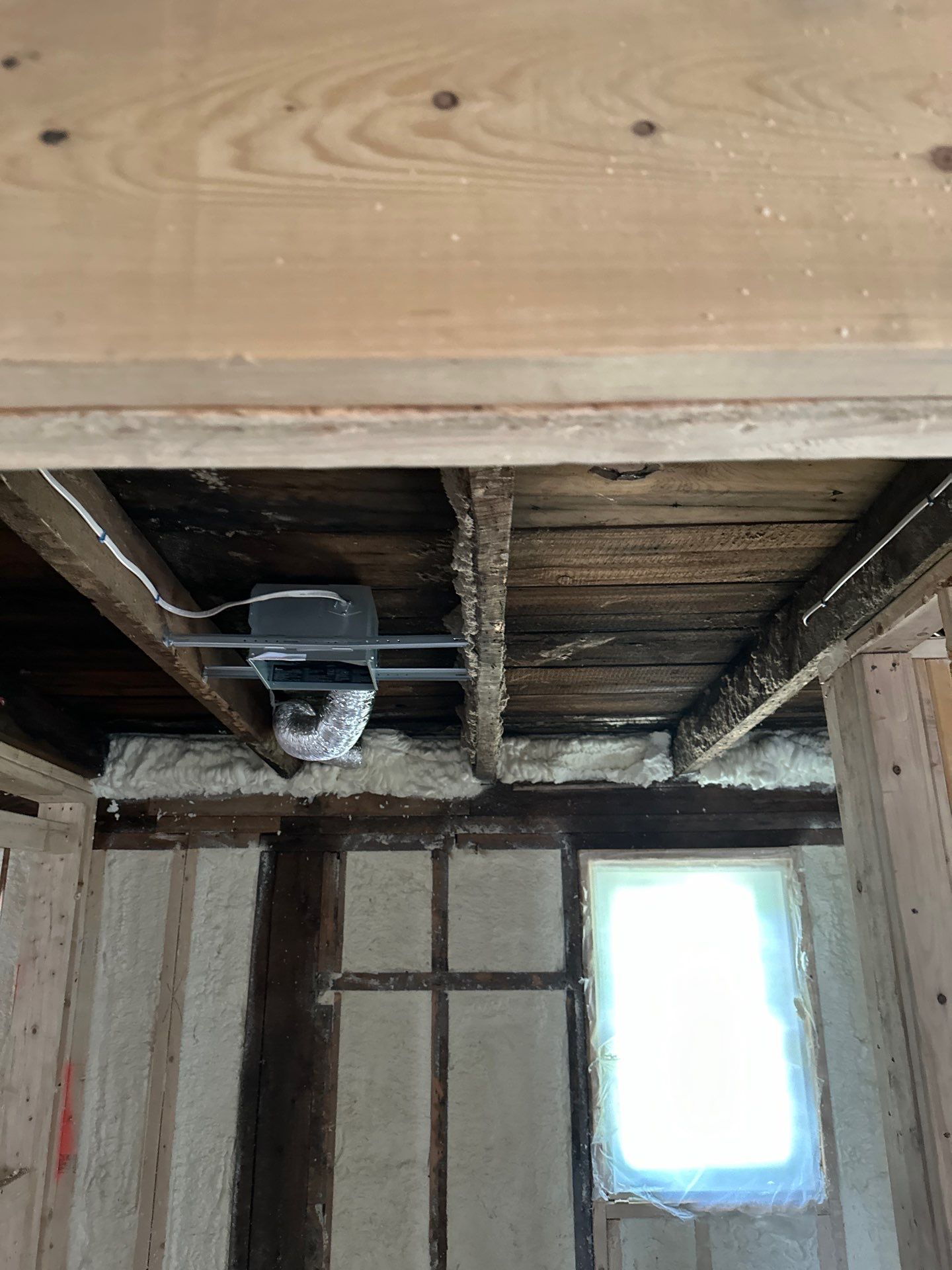 Home Remodel using Closed Cell Spray Foam by NYS Foam & Energy