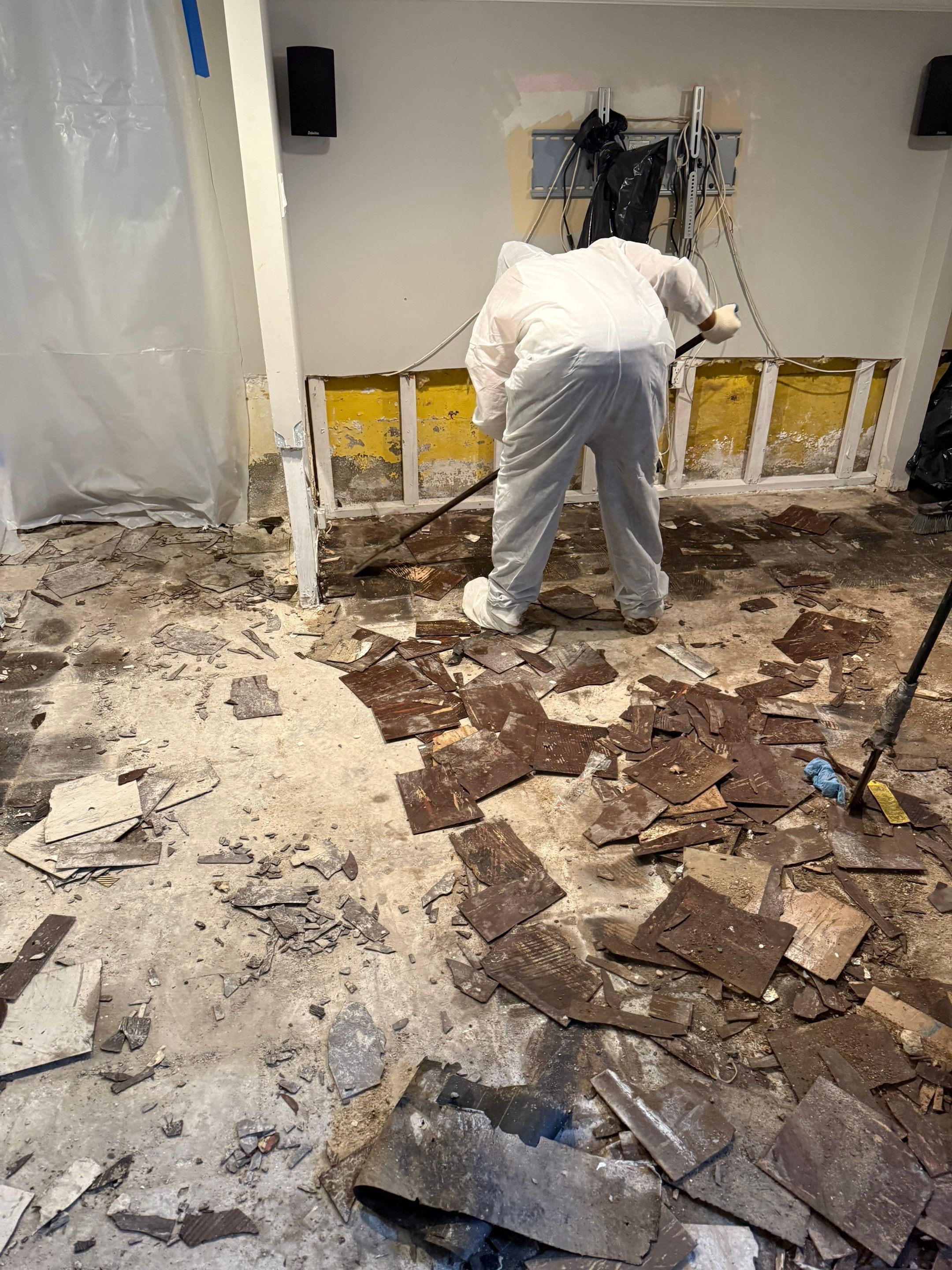 Project in Port Washington, NY by Certaclean Restoration