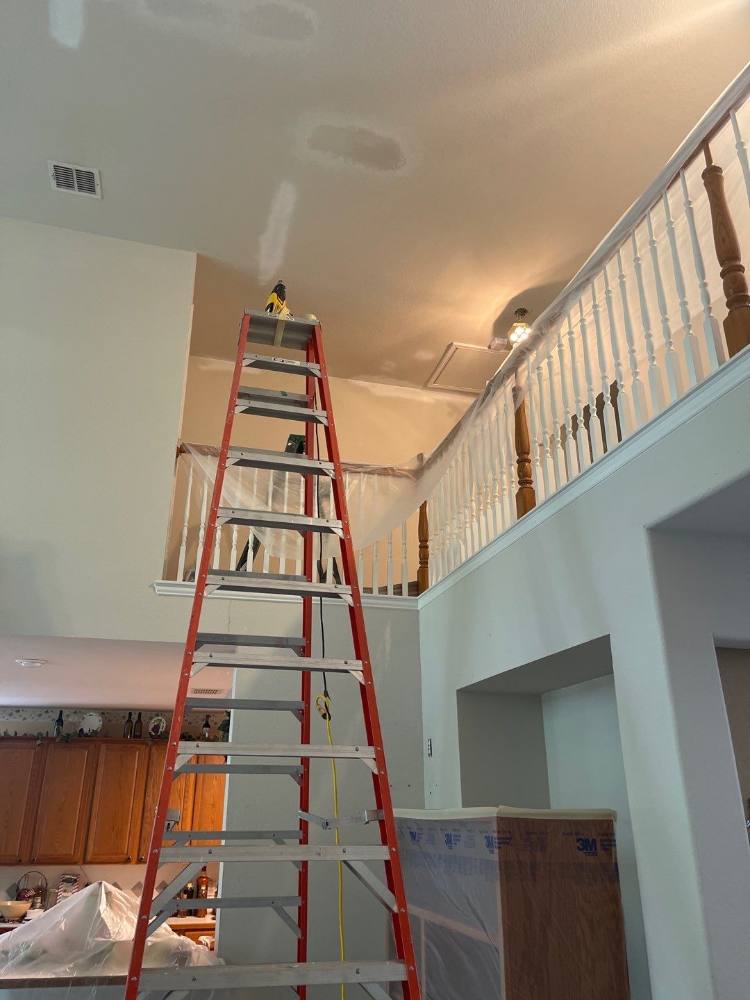 Full Exterior Remodel (Roofing, painting, Gutters) & Interior Damage Repair & Painting by First United Roofing & Construction