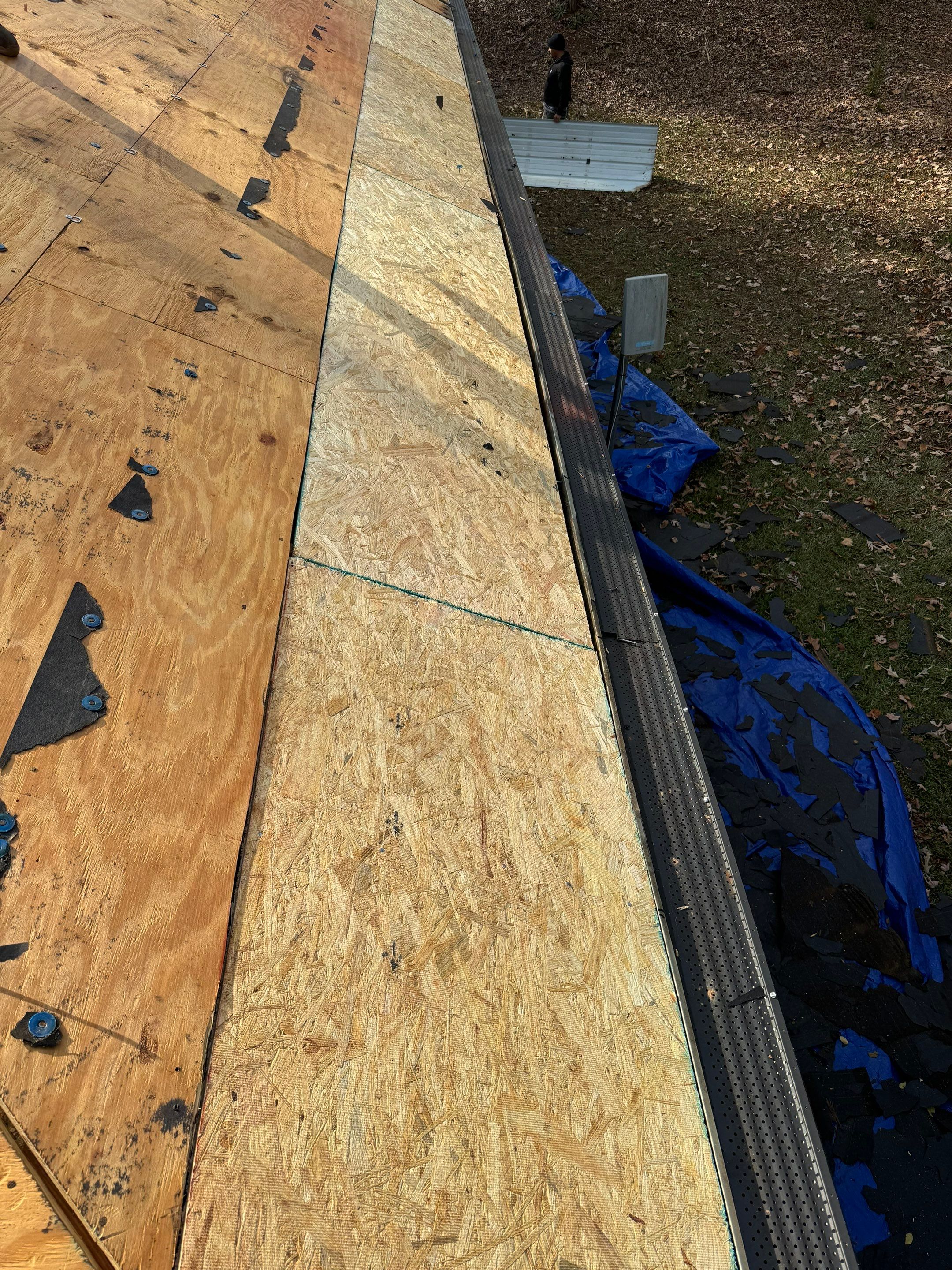 Tree Damage Repair and New Roof by Roofsters