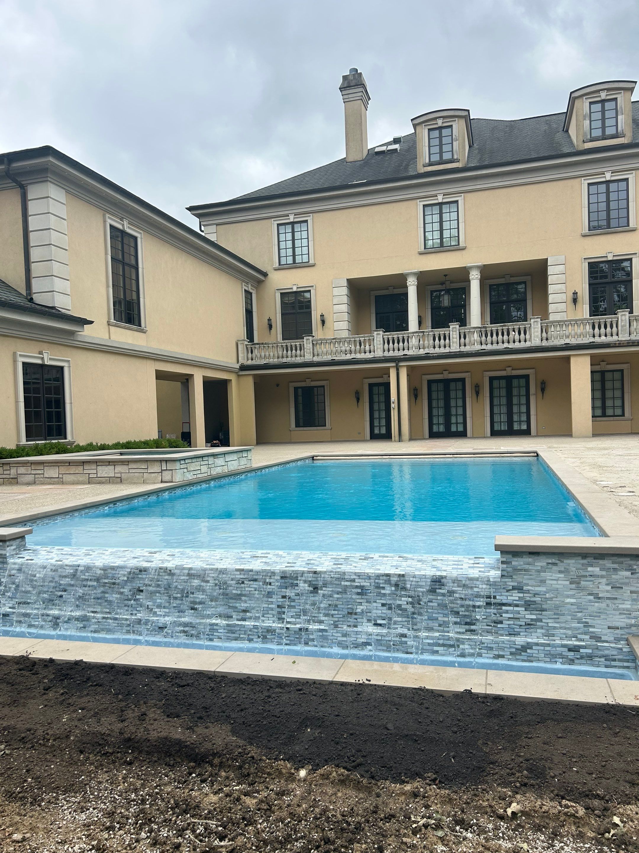 Catalina Blue Spillover by North Shore Pool & Spa