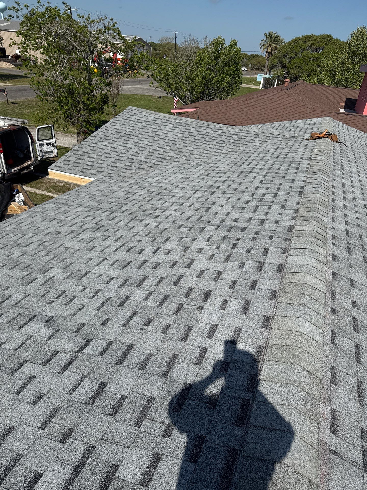 Perfectly Pink in Rockport Texas by Bayfront Roofing and Construction