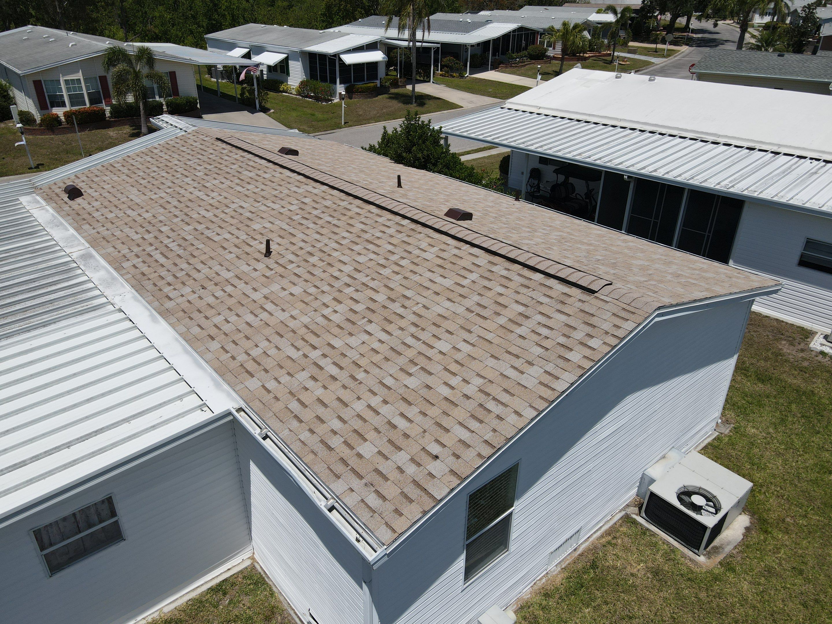 Roof Replacement in Parrish, FL. by Steadfast Roofing