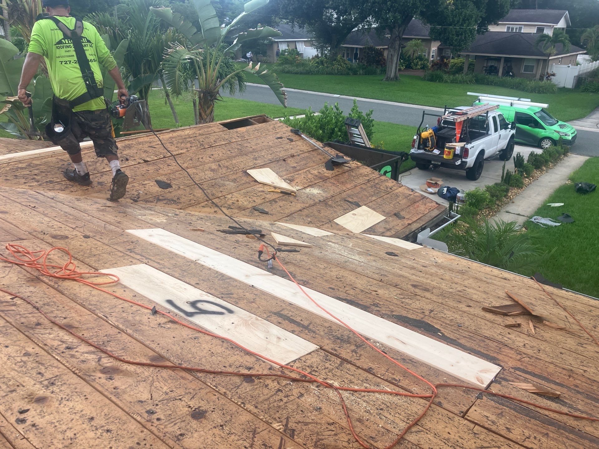 Project in St. Petersburg 33703 by Mitchell Roofing Company LLC 