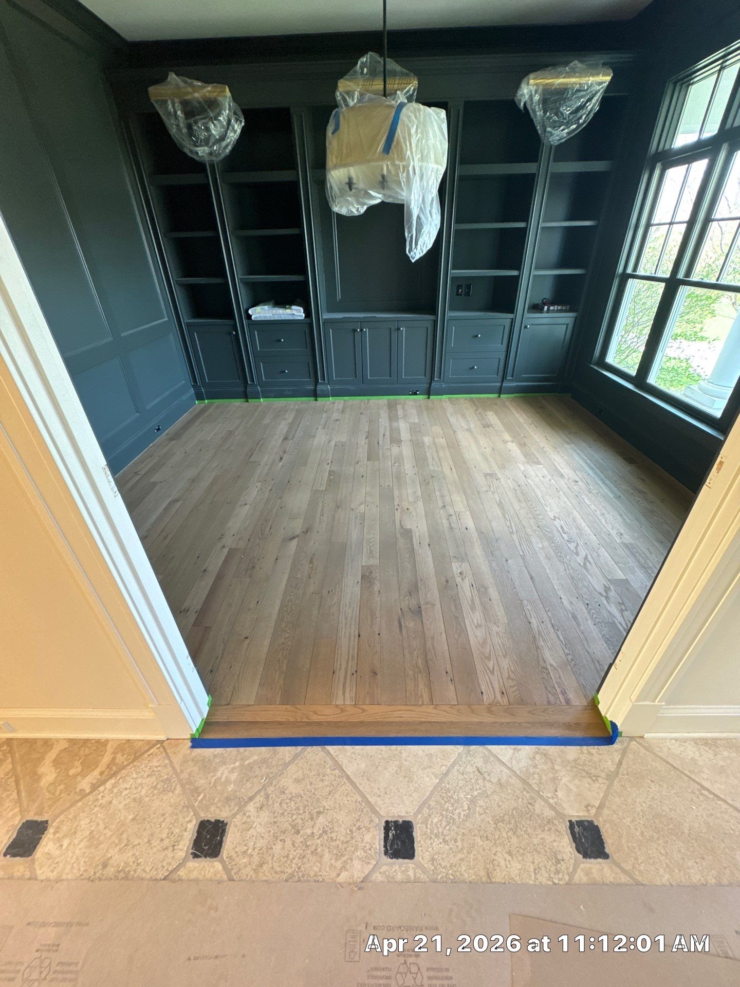Sand and Finish, Herringbone Feature! by RTBaldwin Hardwood Floors