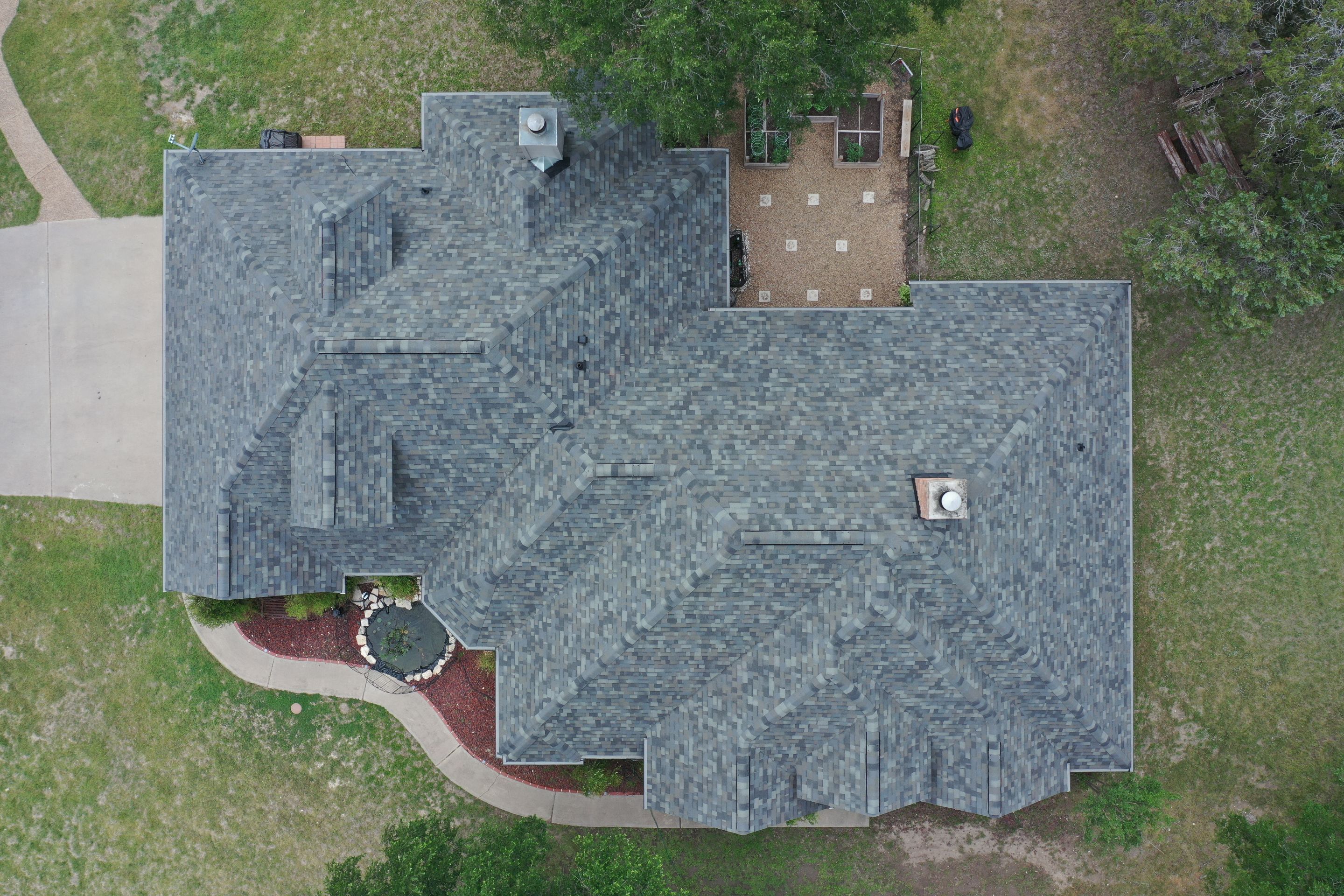 Residential Roof Replacement using Malarkey Vista AR - Storm Grey by Action Exteriors Austin