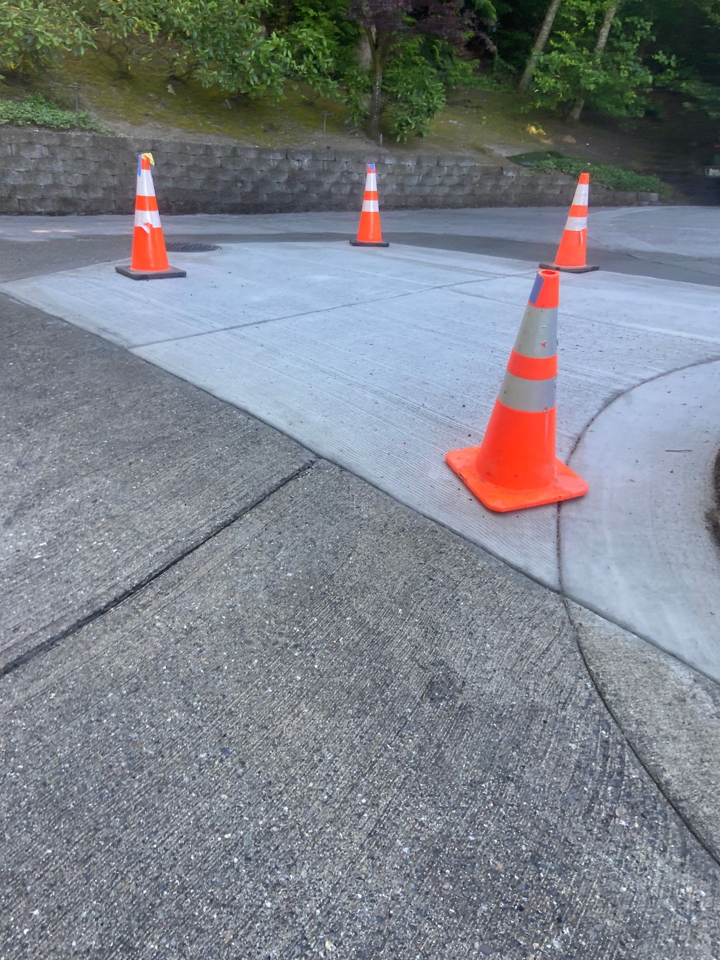 Concrete Driveway Patch Repair | Mukilteo  by Jireh Asphalt & Concrete Inc 