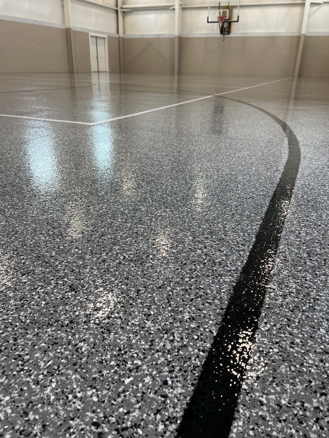 Commerical  using Smoke  by Fantastic Floors by Miller Custom Exteriors 