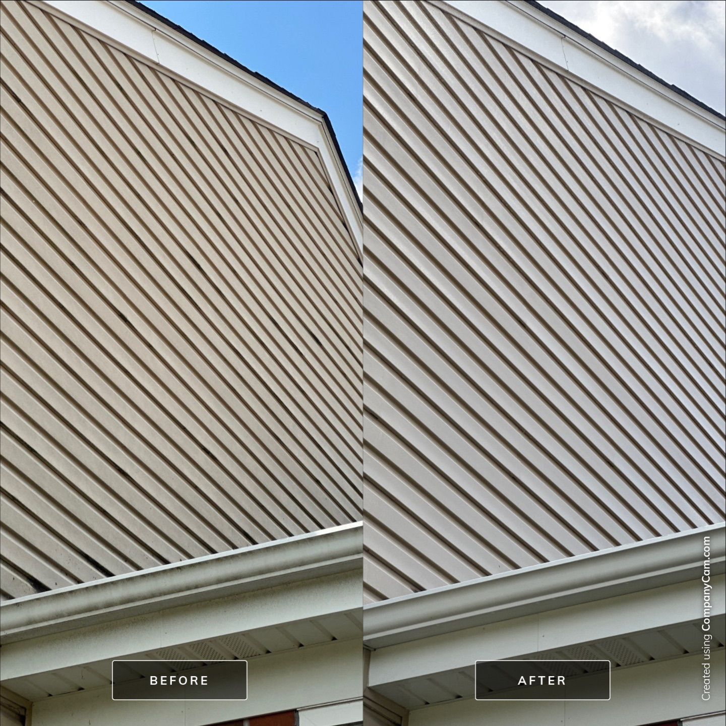 Project in Streamwood by Simmons Power & Soft Washing