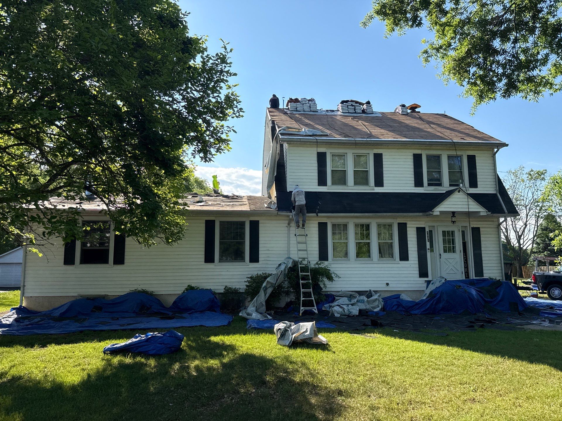 Residential Roofing Installation using GAF Timberline HDZ by Matter Roofing & Construction