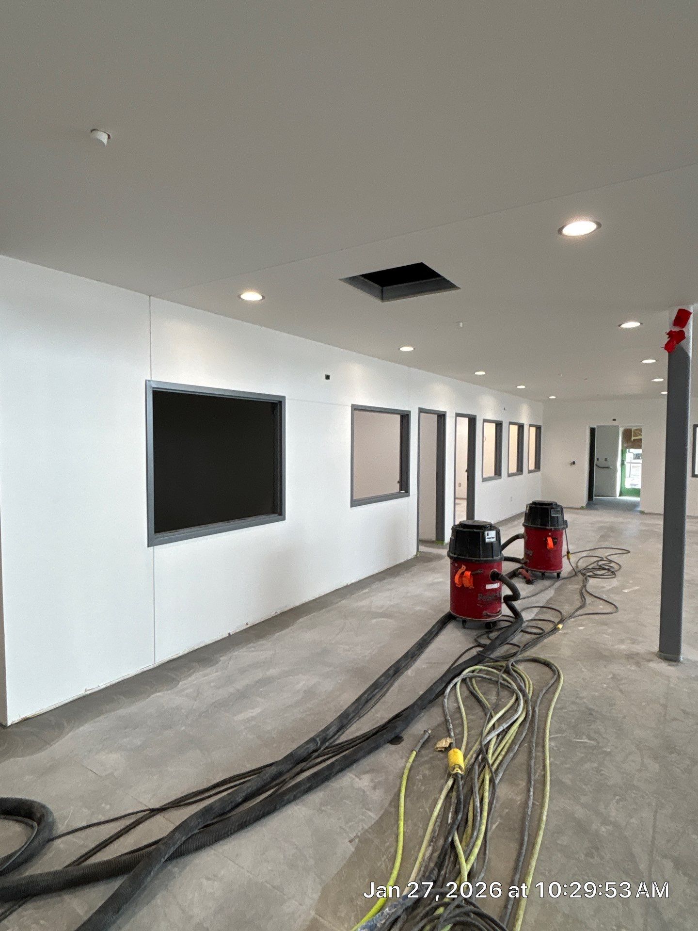 Commercial Interior Build-Out for Kibble Equipment in Huron by Select Painting, Coatings & Garage Cabinets