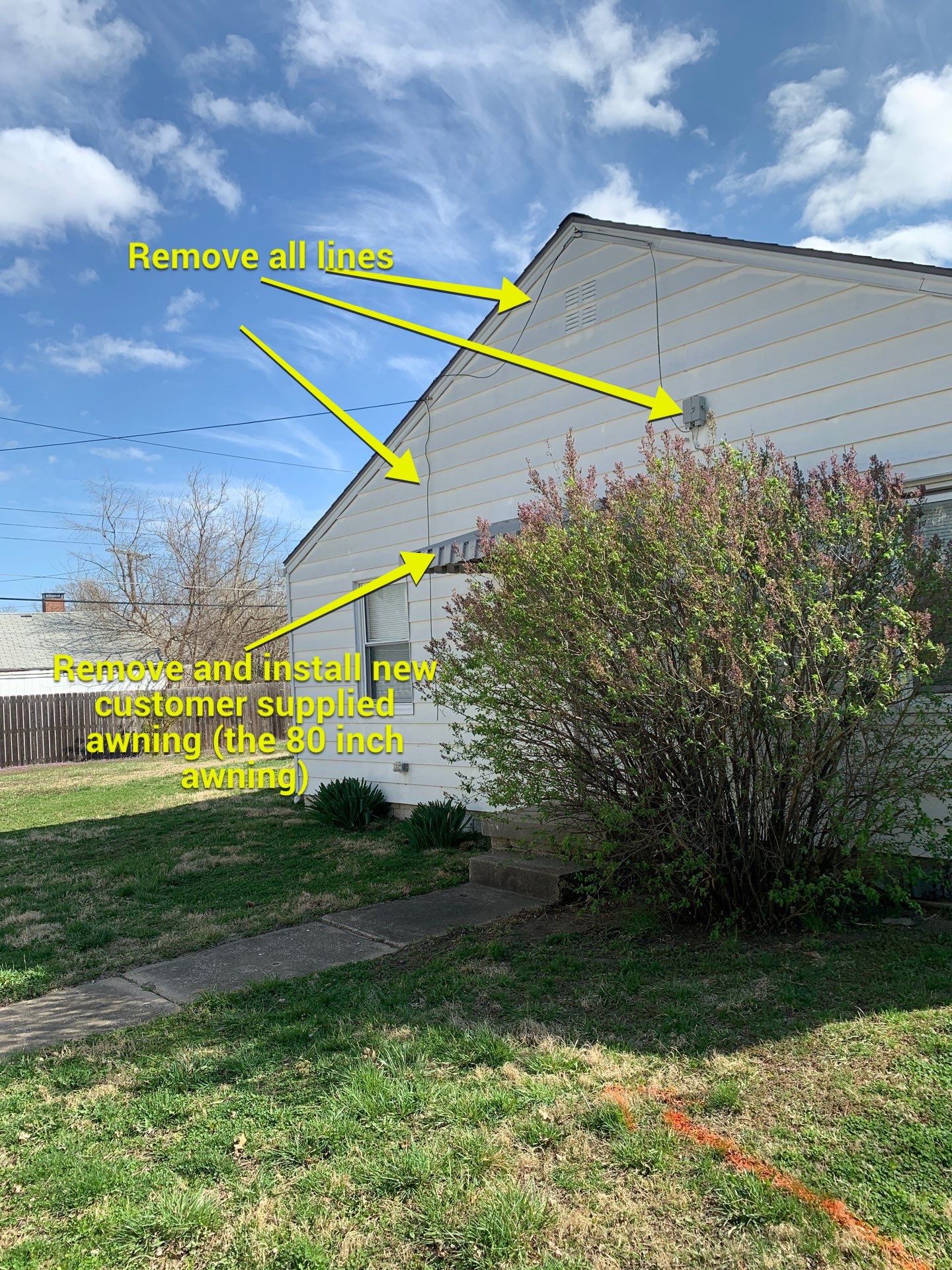 New Cypress Siding going on this North Kansas City Home  by EEC  Windows, Siding & Roofing 