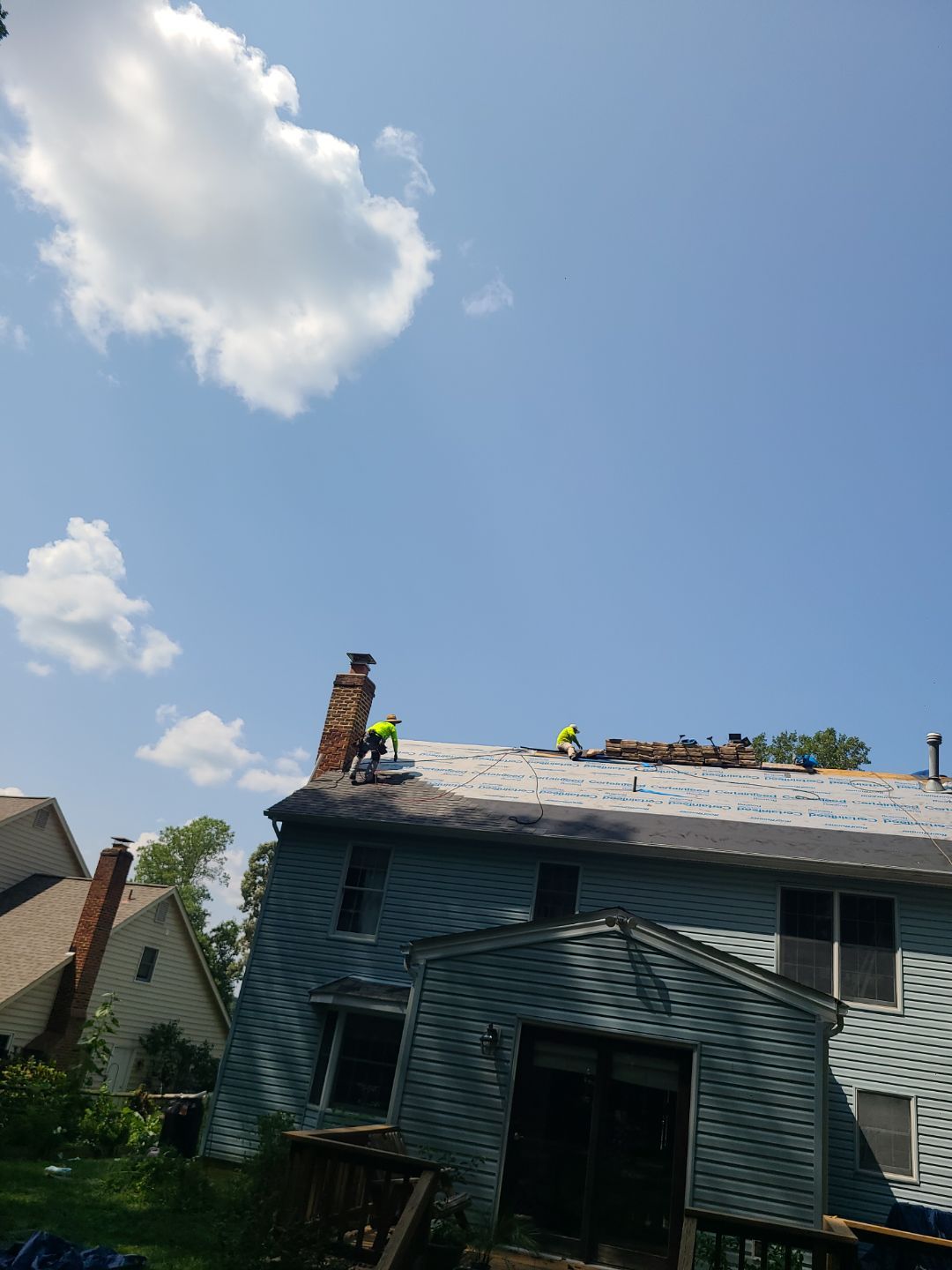 Burke: Residential Roof Replacement with CertainTeed Landmark Pro Designer Shingles in Max Def Driftwood by RM Banning, Inc.