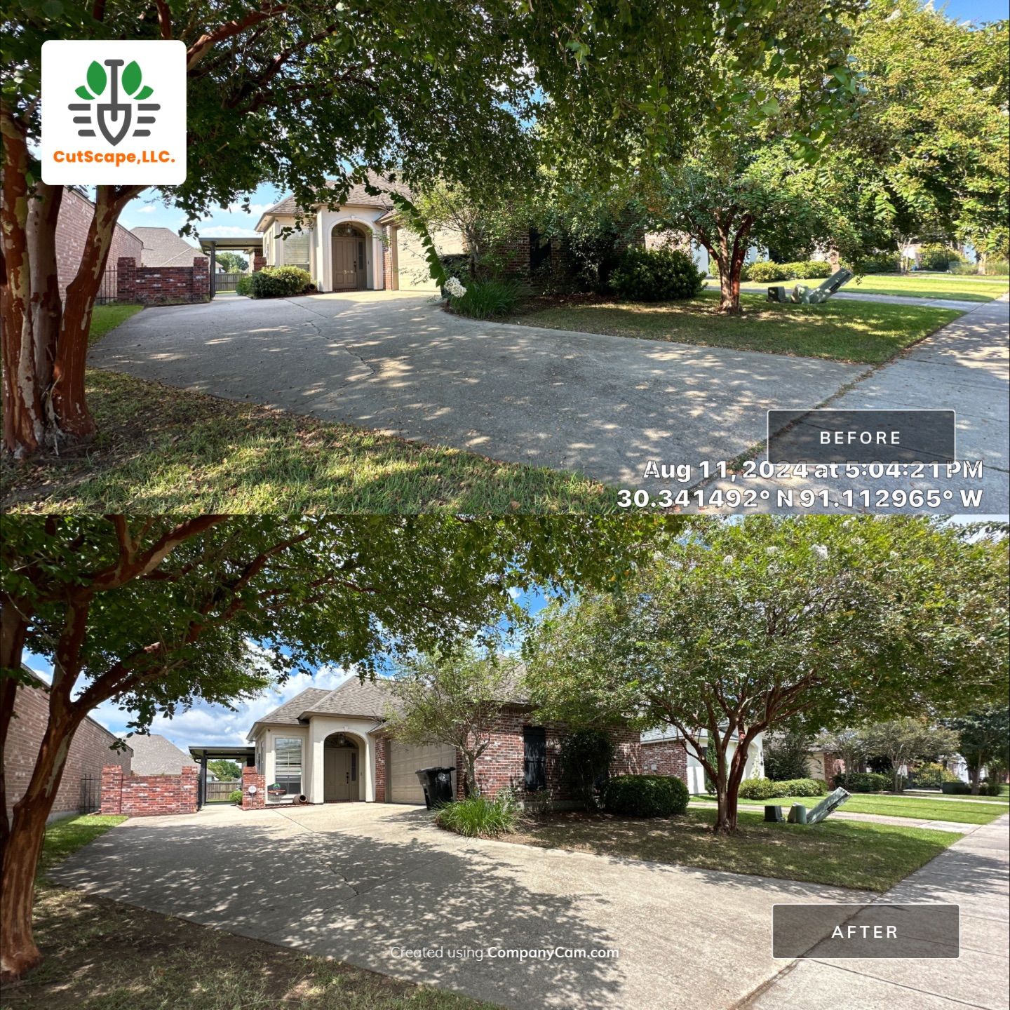 DEMO / PREP / INSTALL / TRIM / MULCH INSTALL by CutScape, LLC.