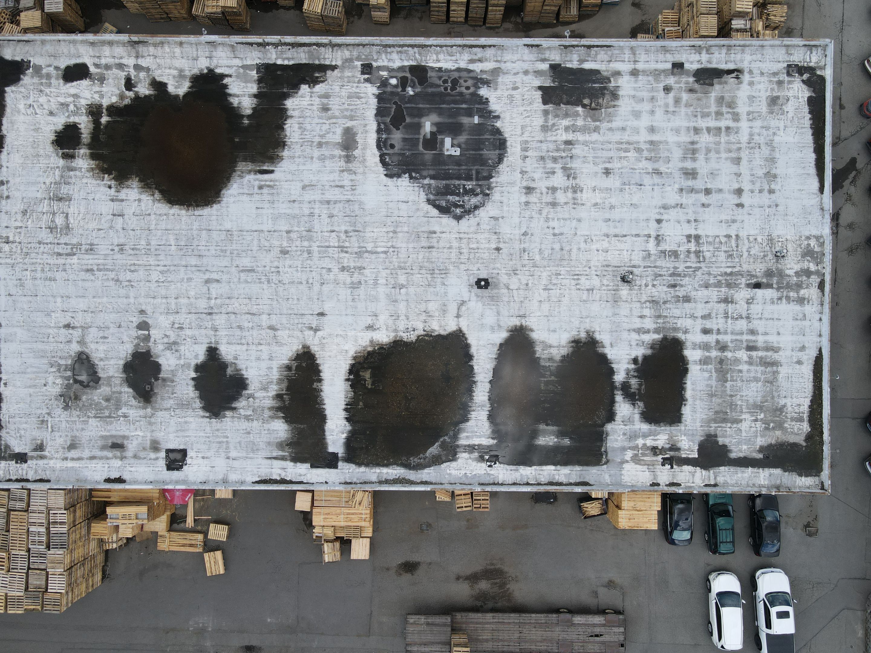 Warehouse Flat Roof - Torchdown to PVC by Roof Smart