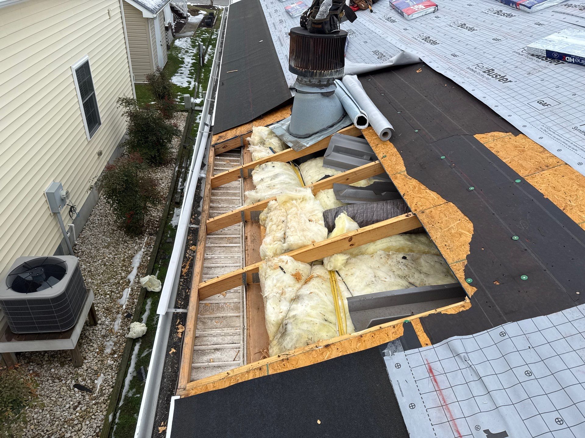 Residential Roofing Installation using GAF Timberline HDZ by Matter Construction, LLC