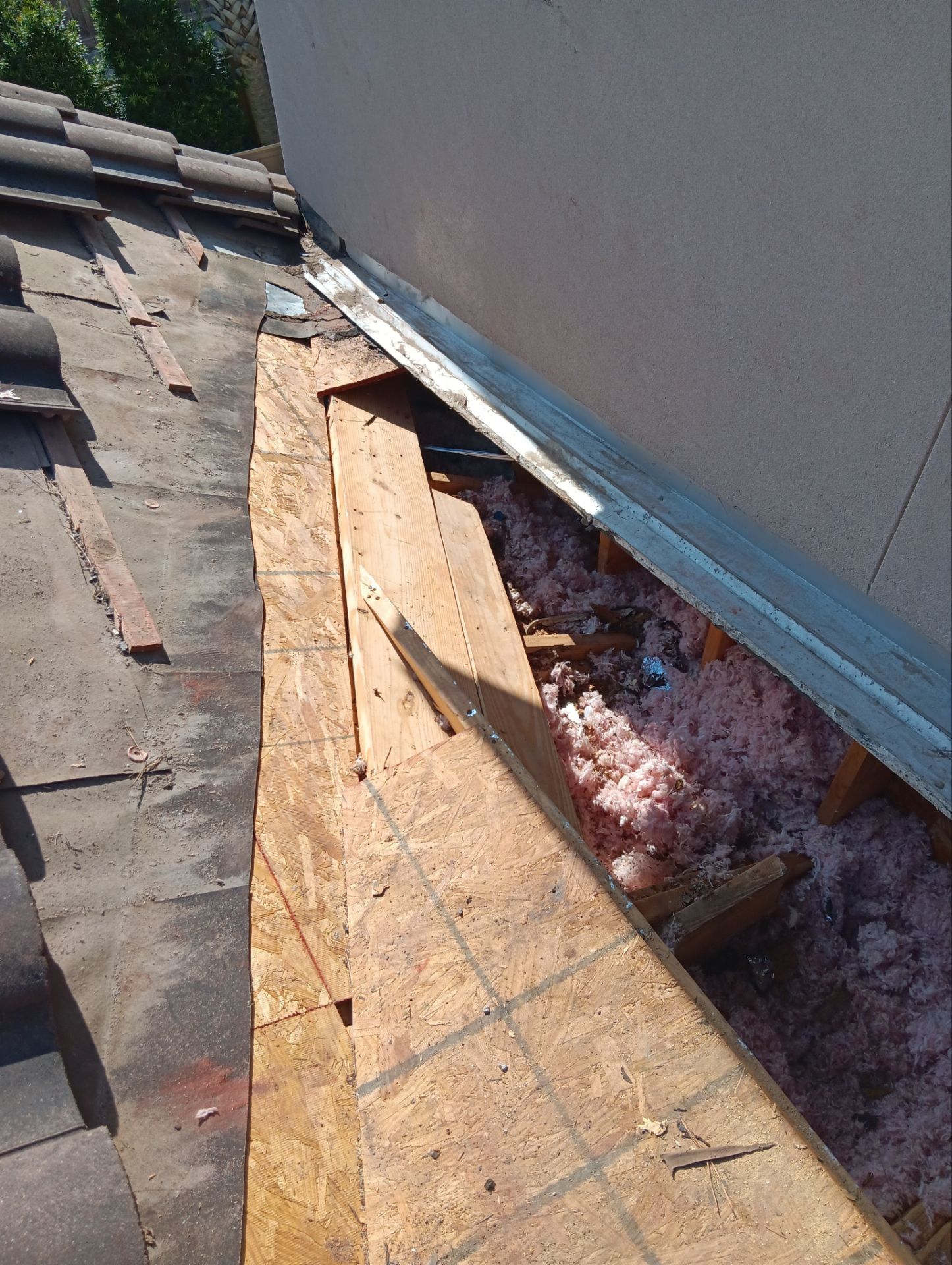 Residential Roofing Repair using tile by Roof Repair Company