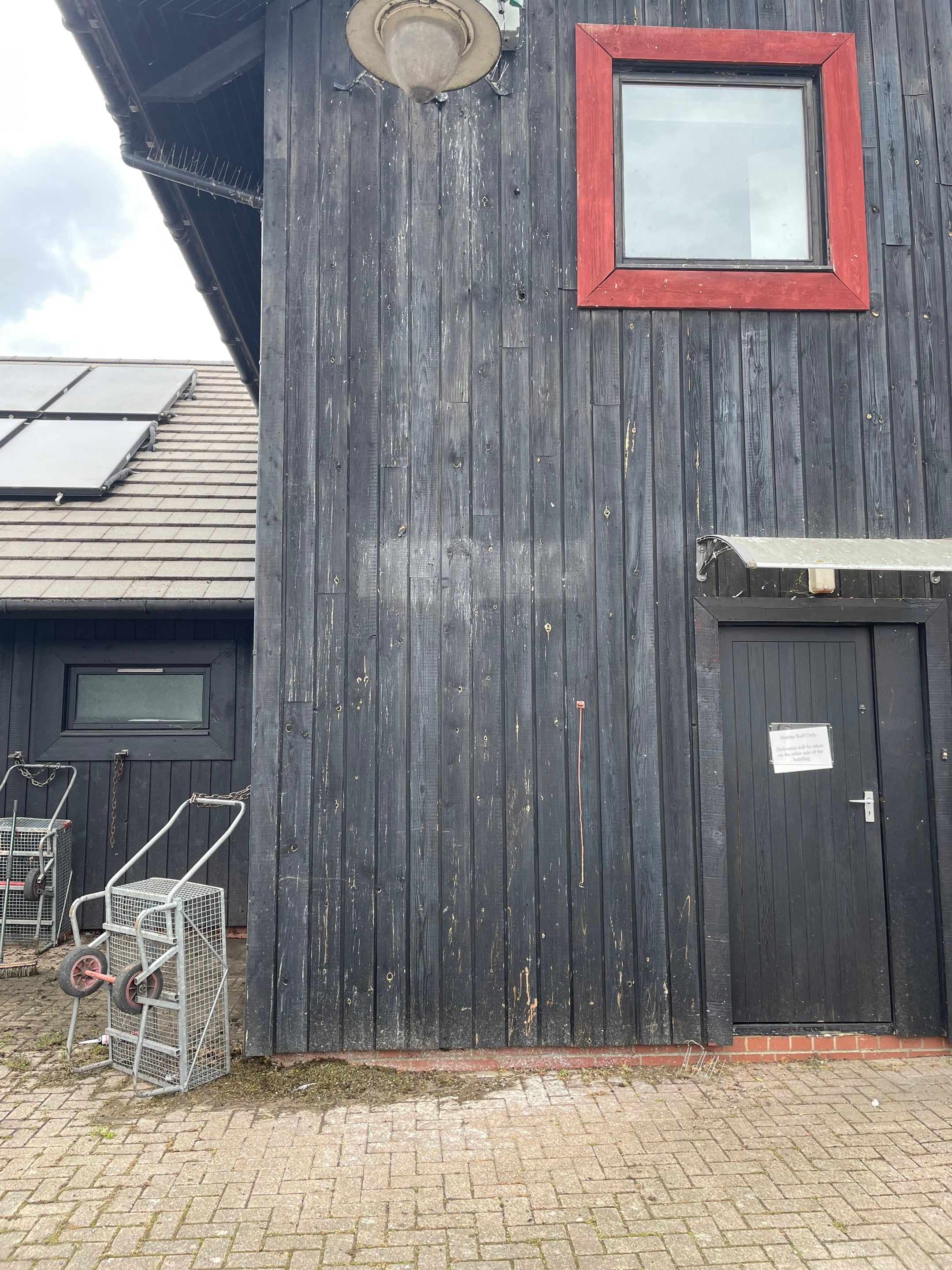 Roof And Render Clean using Honda 15lpm Low Pressure Washing Machine by Ges Exterior Cleaning ltd
