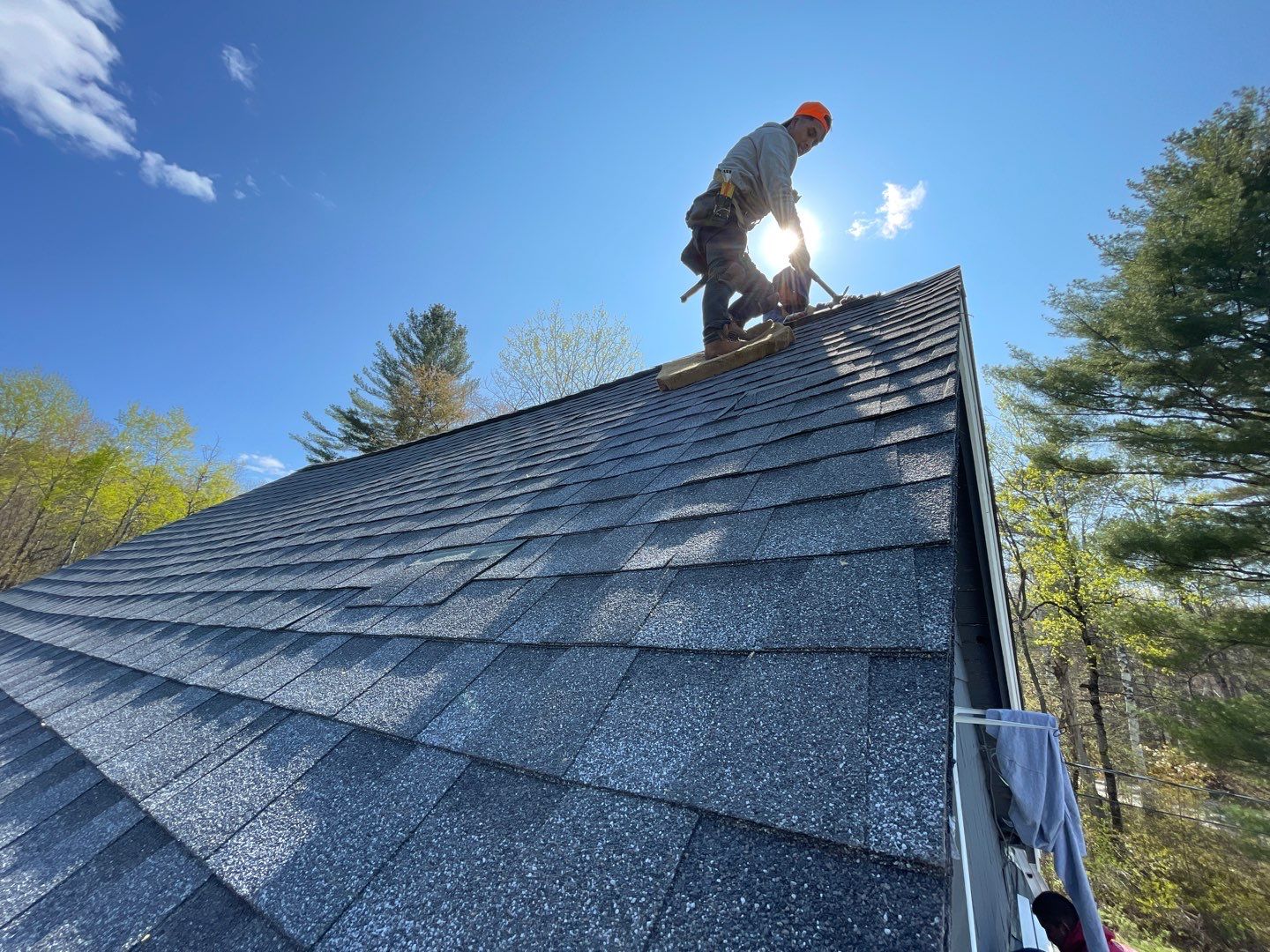 Residential Roofing Installation using GAF Timberline HDZ by Sensible Home Solutions