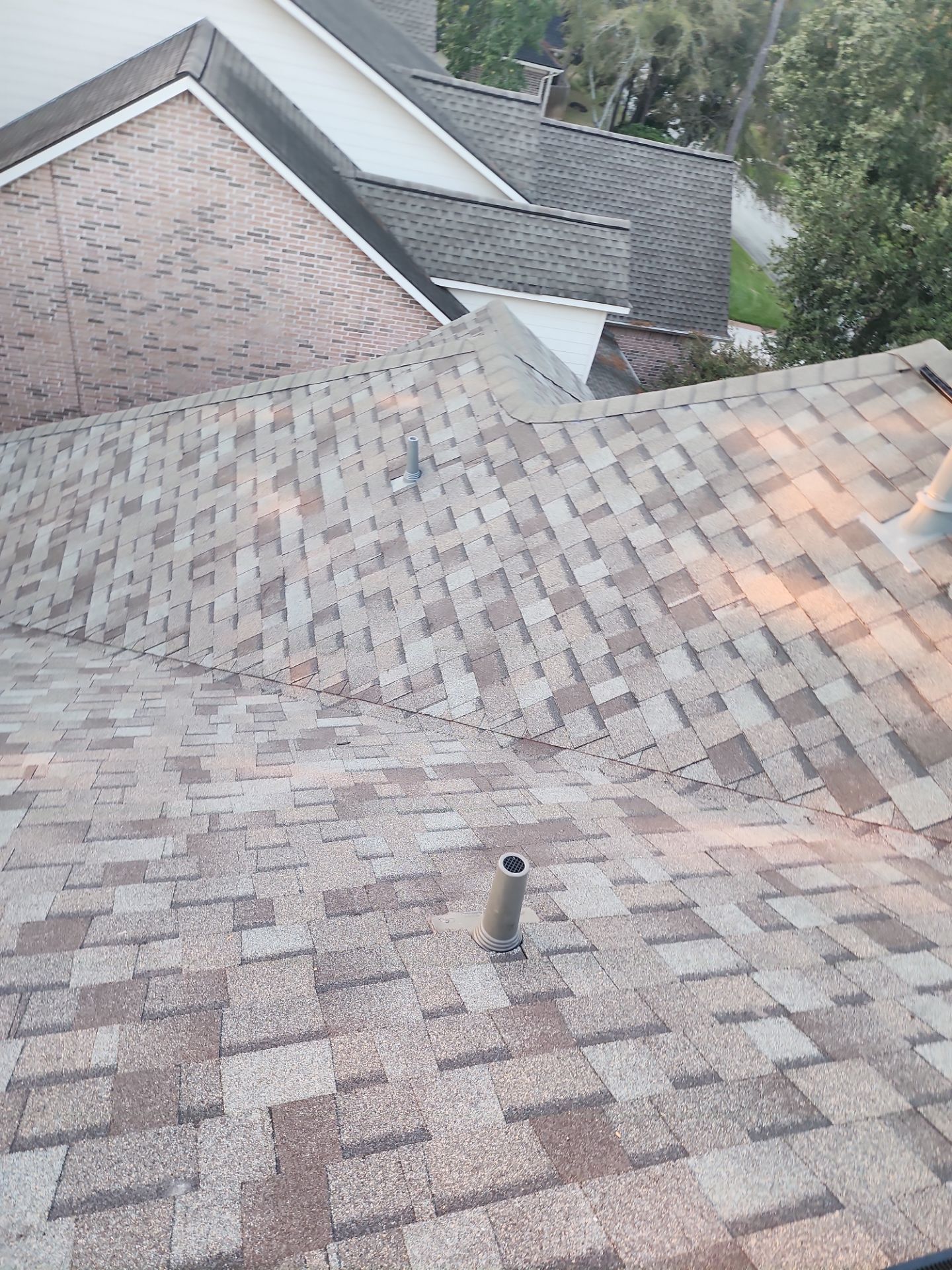 Residential Roofing Installation using Owen's Corning Duration (Lifetime) Shingles by Roof Repair Company