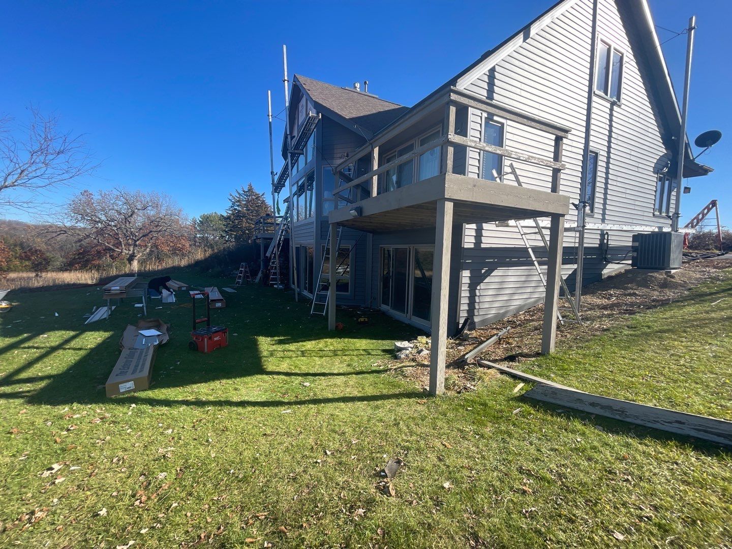Siding Installation using Norandex Polar Wall Plus Siding, Window Wraps by Total Exteriors