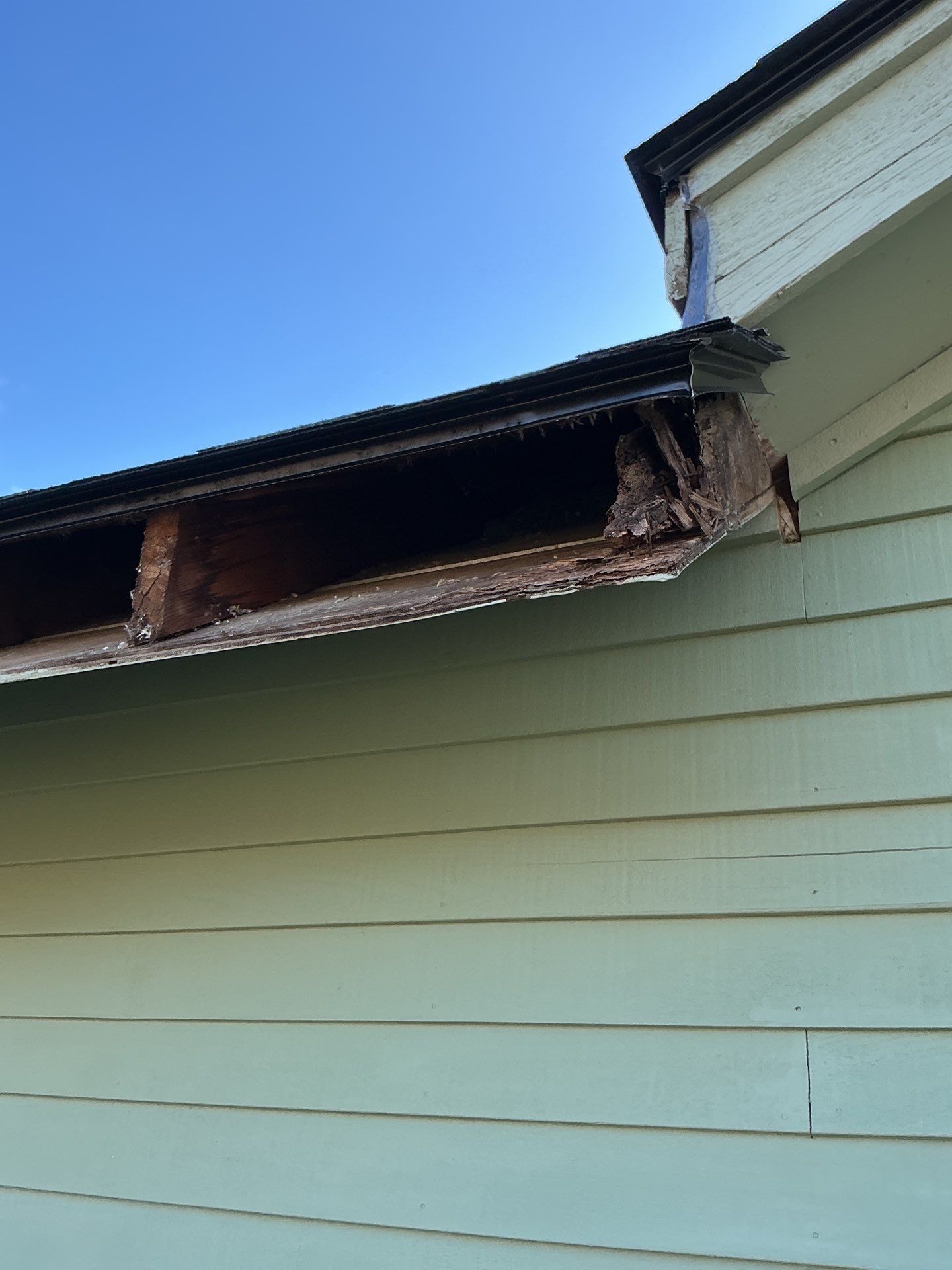 Wood Rot Repairs in Narragansett by Dennis Moffitt Painting