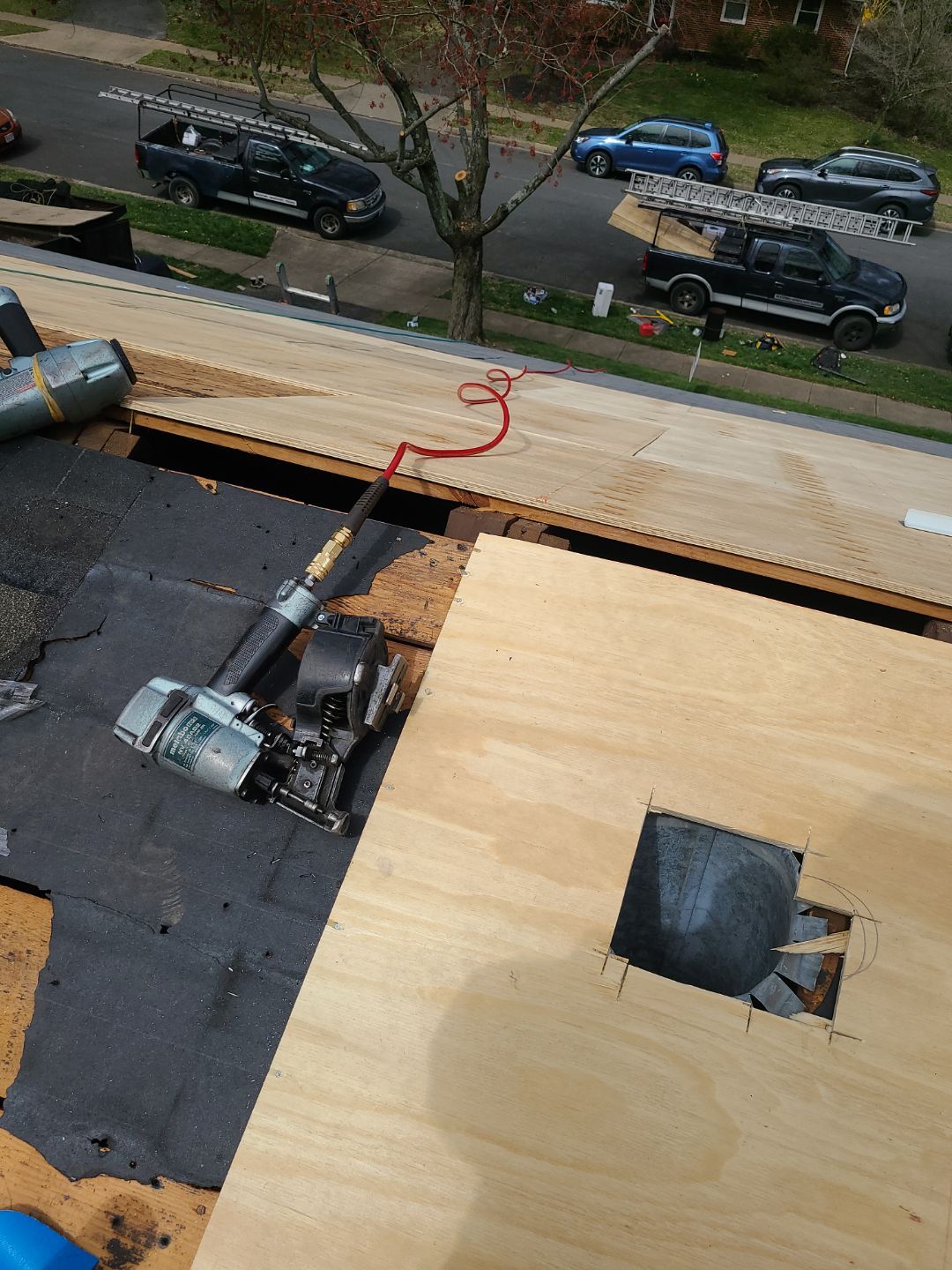 Alexandria CertainTeed Landmark Pro Roof in Max Def Charcoal Black by RM Banning, Inc.