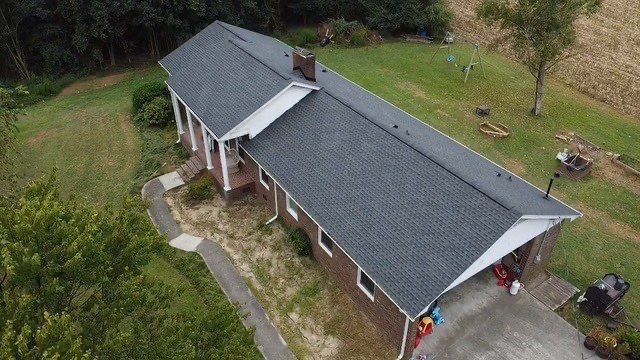 GAF HDZ Charcoal by Skybird Roofing