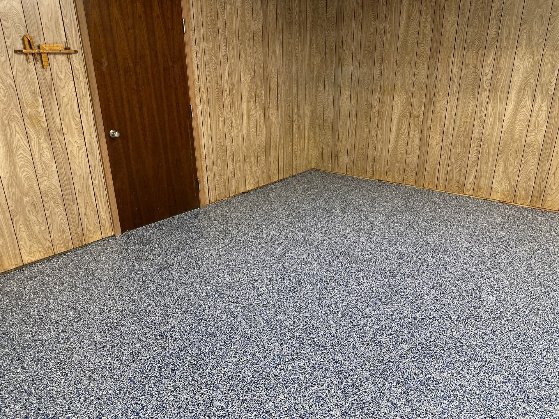 Conference Room Remodel using Denim! by Elite Floor Solutions
