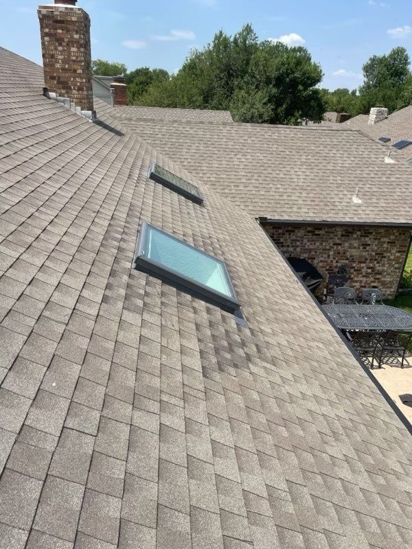 roof, skylight and solar tube replacment in Warr Acres by McCann's Roofing and Construction