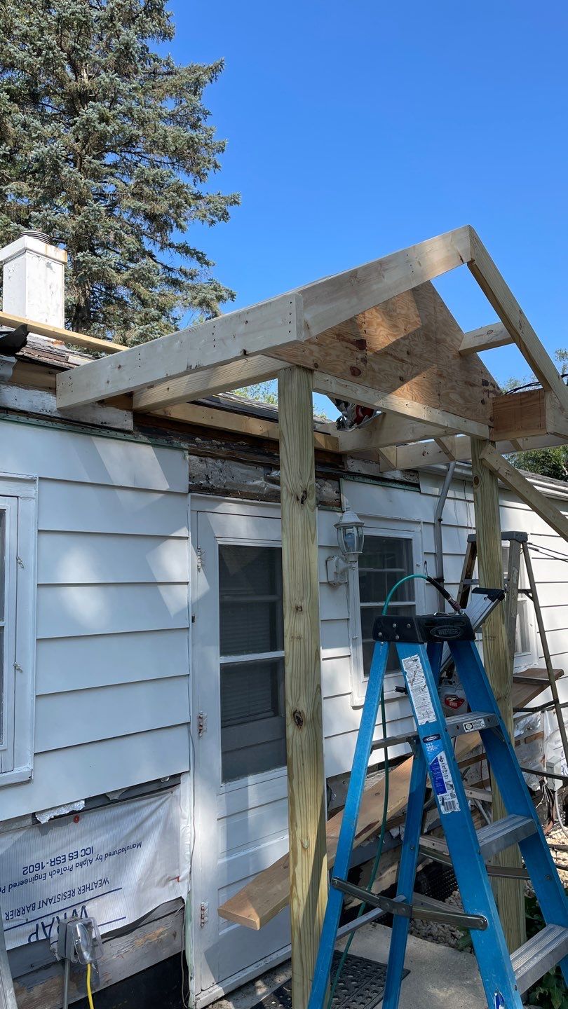 Siding Installation using Alside Charter Oak Siding  by Pro Home Services Inc