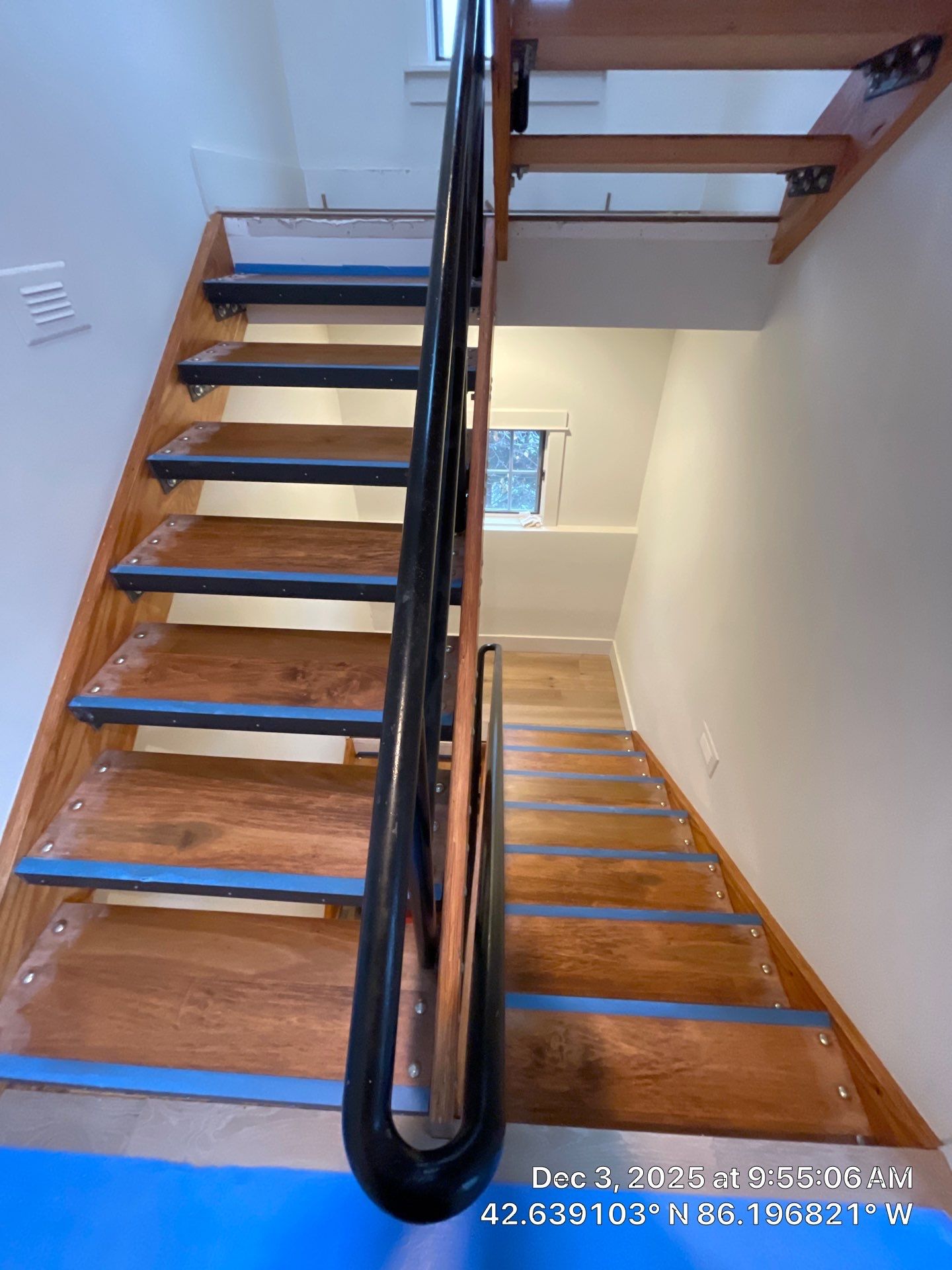 Duchateau Harmattan Hardwood with Matching Treads! by RTBaldwin Hardwood Floors