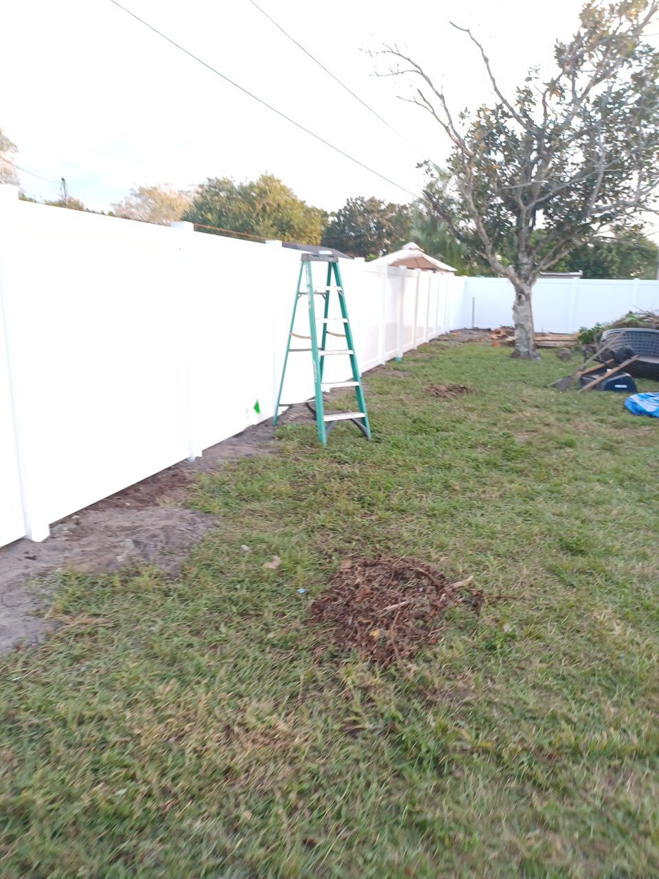 Bradenton, FL 6 ft. Tall White Vinyl Privacy Fence  by Asap fence and gates, LLC