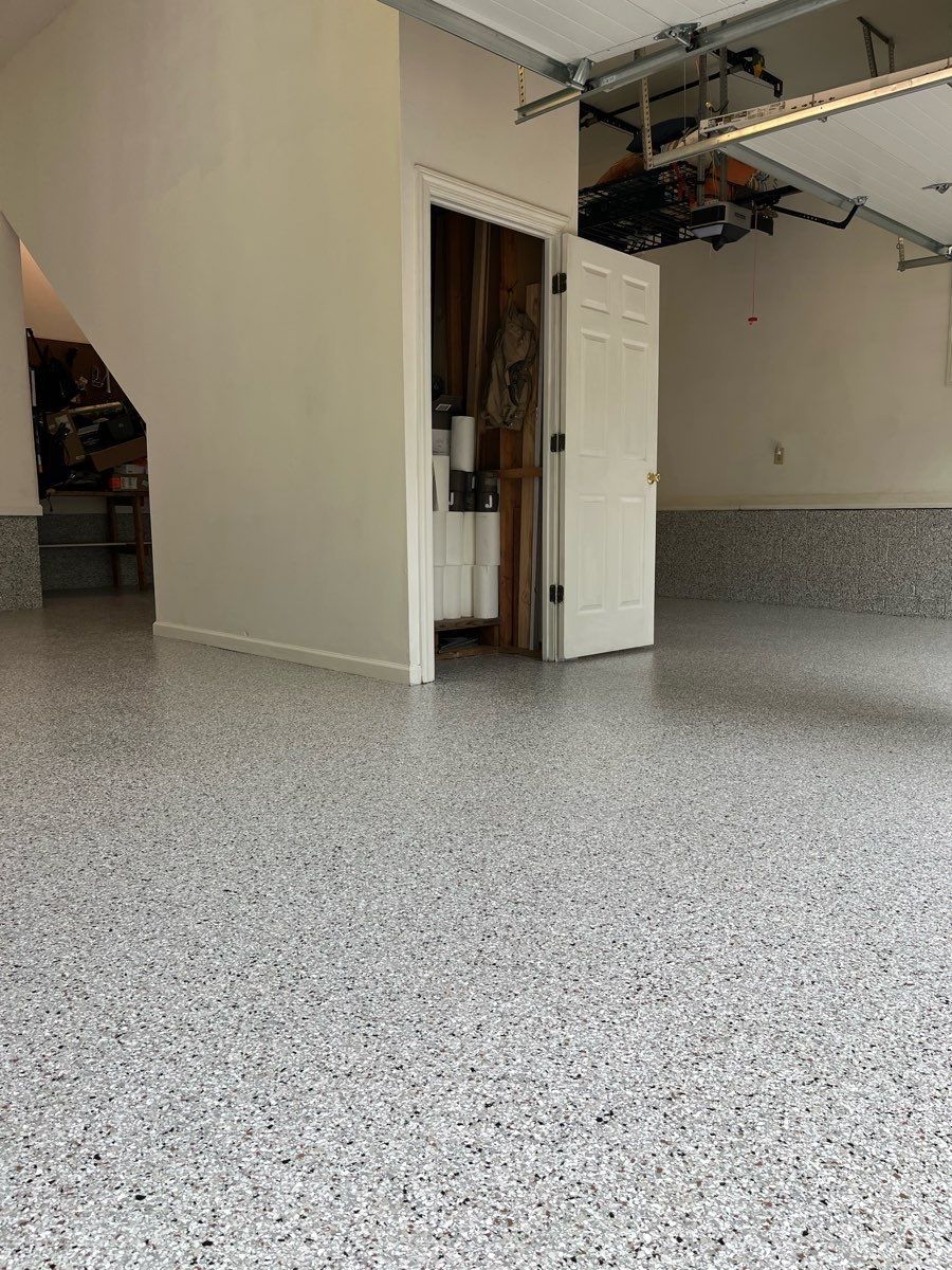 Garage Floor Coating using Coyote by My Garage Floor Guys
