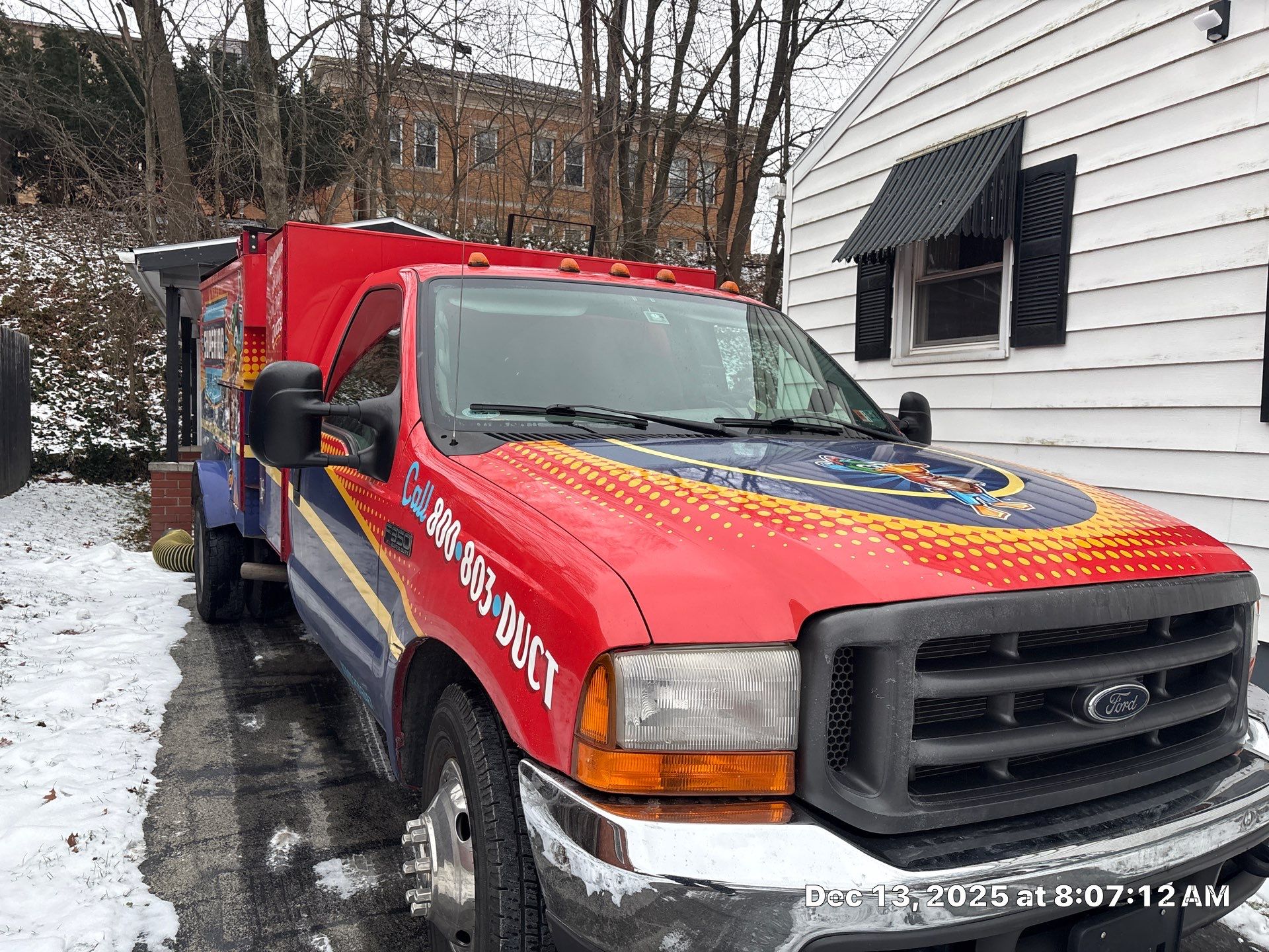 Air Duct Cleaning With a Vacuum Truck in Ellwood City, PA by Superior Air Duct Cleaning