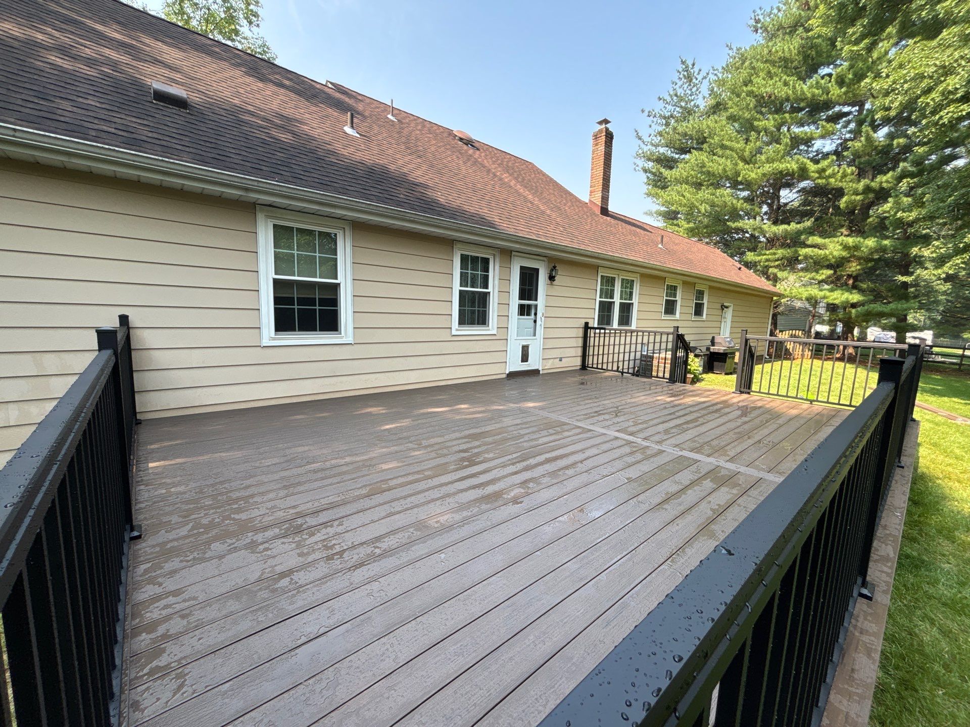 New Deck in Hillsborough Township, New Jersey by deck guardian
