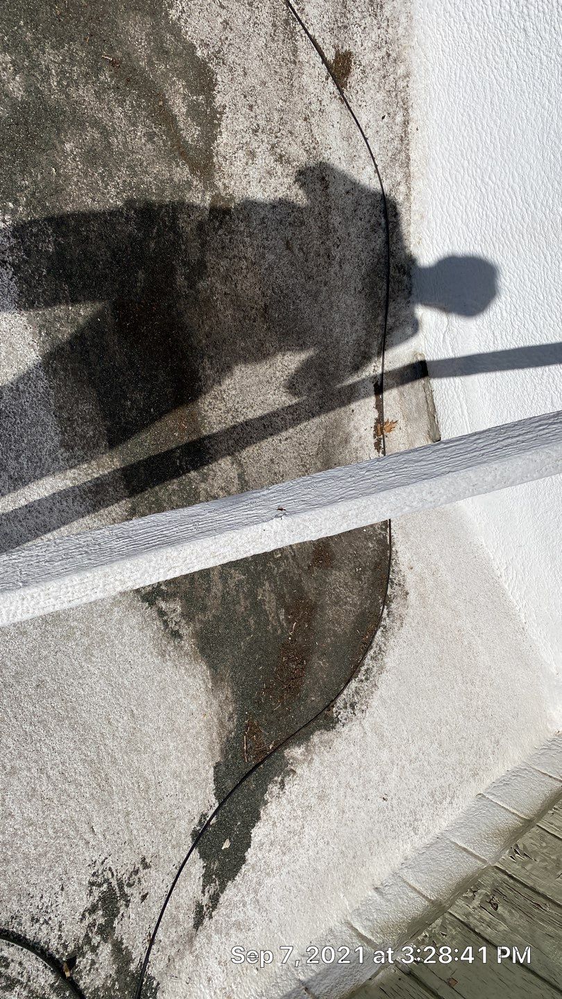 Foam Refurbish using Conklin Benchmark/PUMA XL coatings and spray foam by Straight Edge Roofing Inc