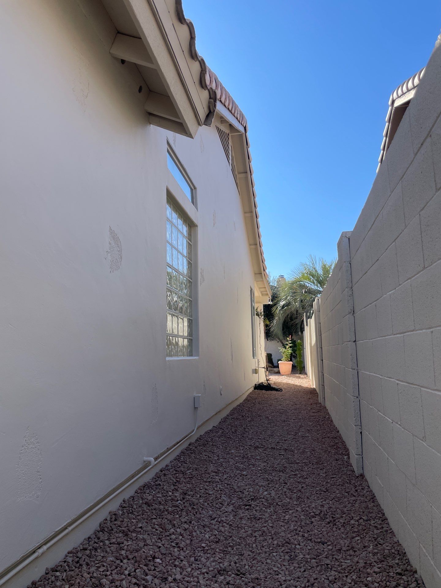 Gazzo - A Beautiful Home Exterior Transformation in Scottsdale, AZ with C&M Primer and Sherwin Williams Paints by Double G Painting Contractors, LLC