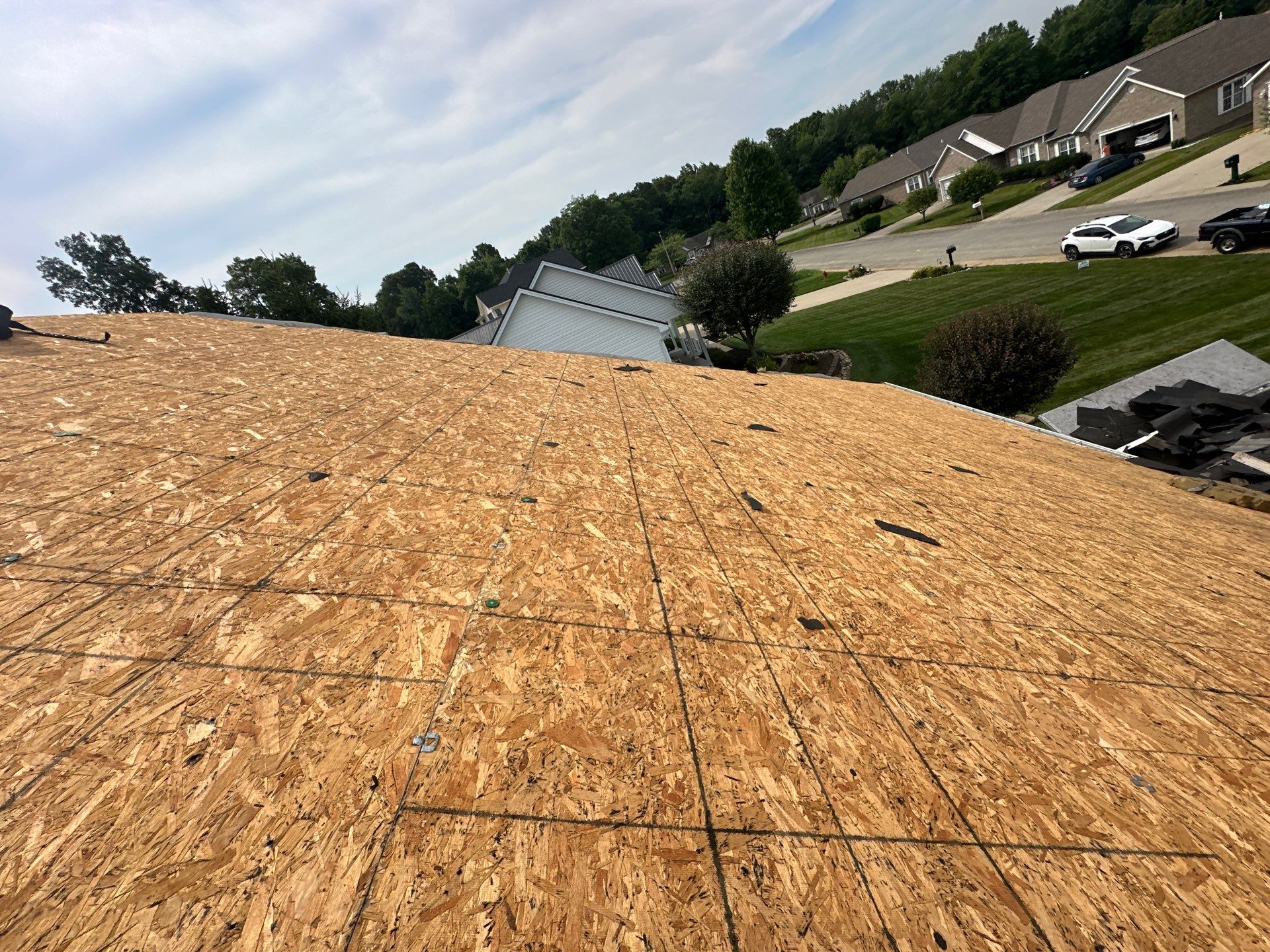 Residential Roofing Installation using Timberline UHDZ Shingles - Charcoal by RoofX 