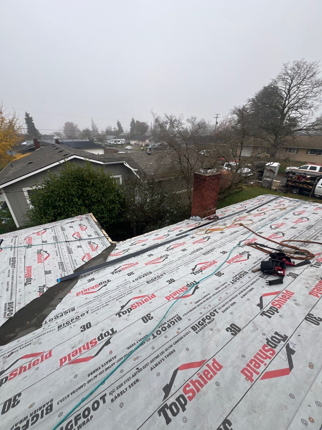 Residential Roofing Installation using IKO Dynasty (Color: Driftshake) by Orezona Building & Roofing Company, Inc.