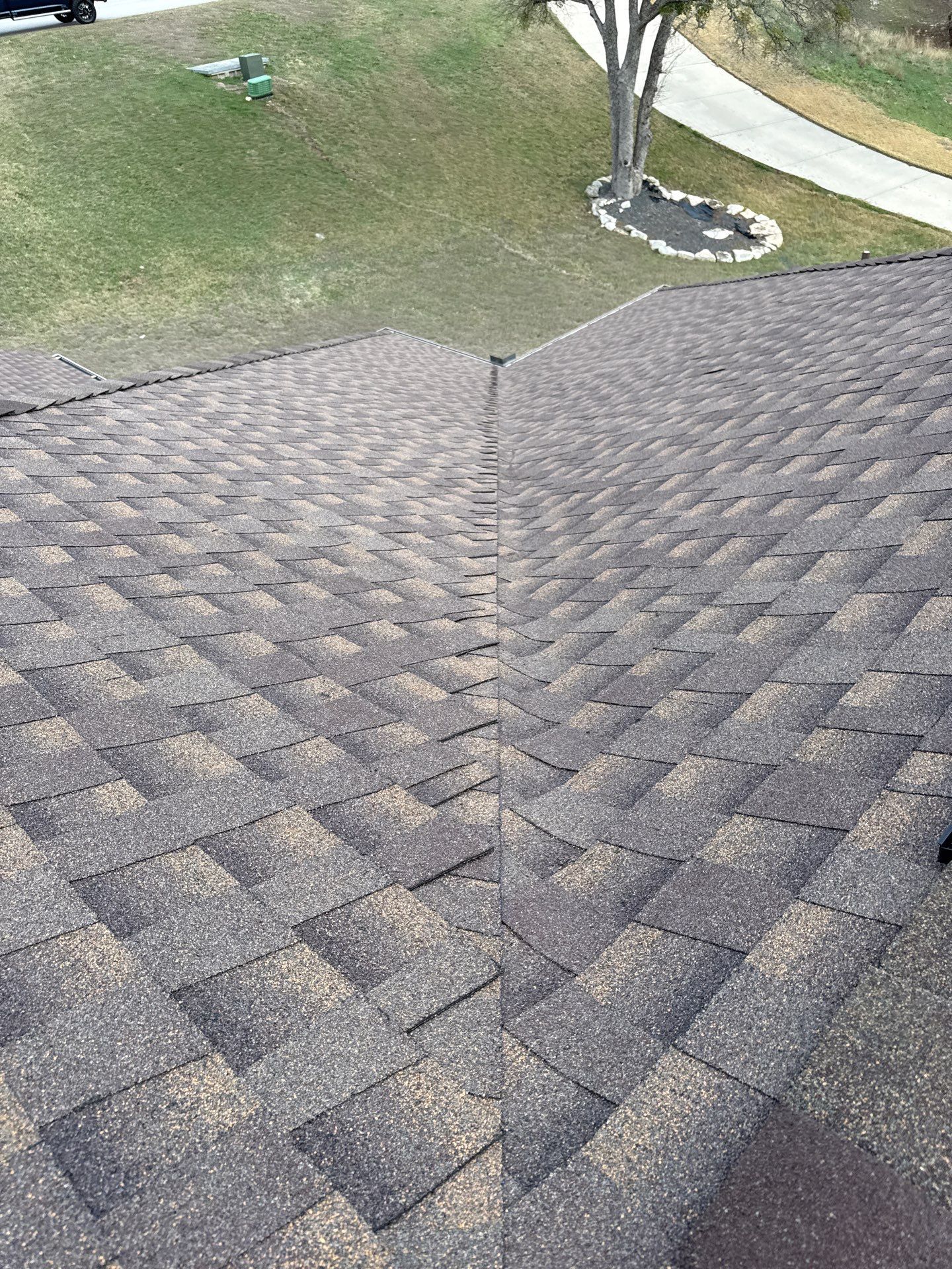 Residential Roof Replacement using GAF - HDZ - Barkwood by Action Exteriors Austin